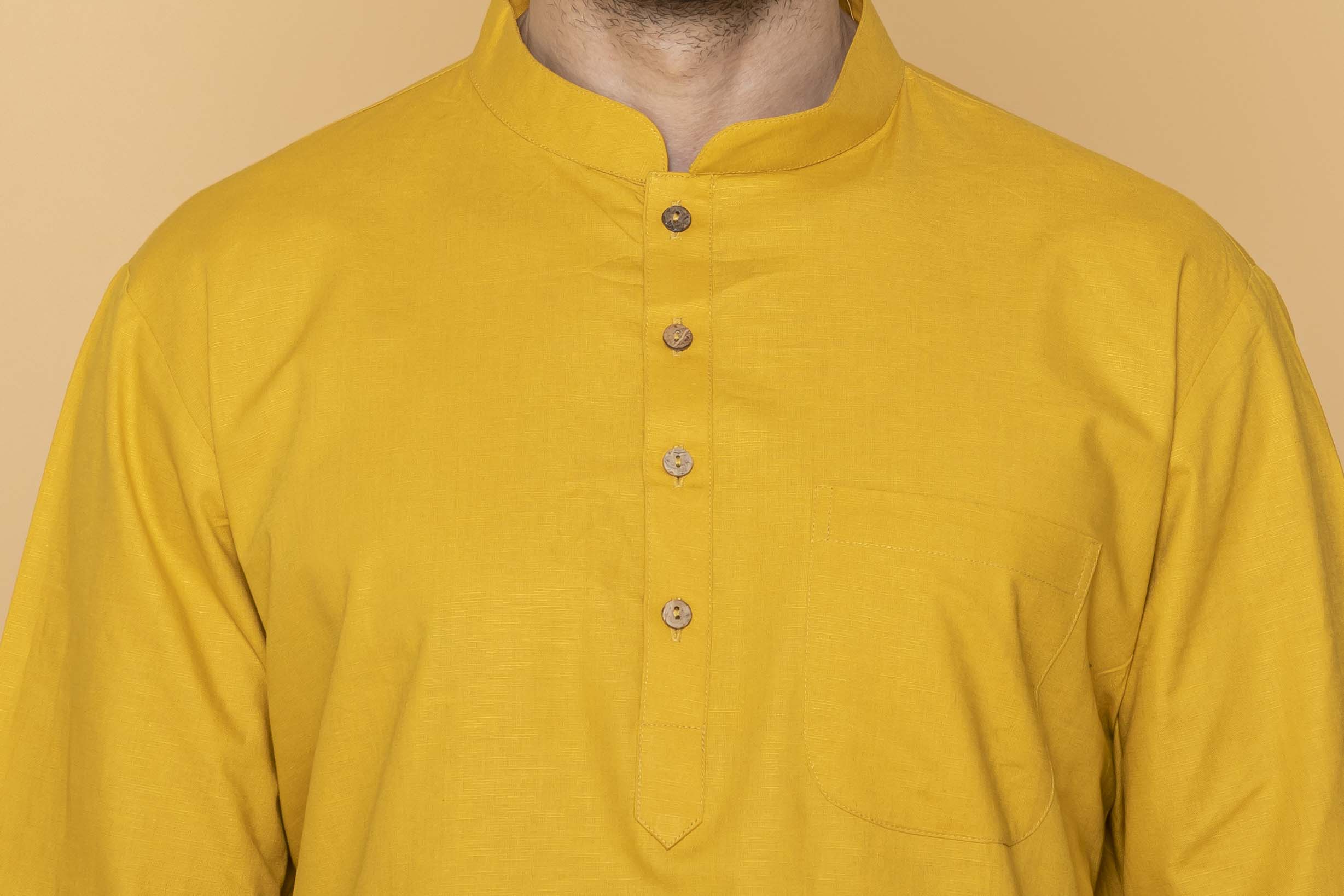 MLS COTTON KURTA ( MID LENGTH)