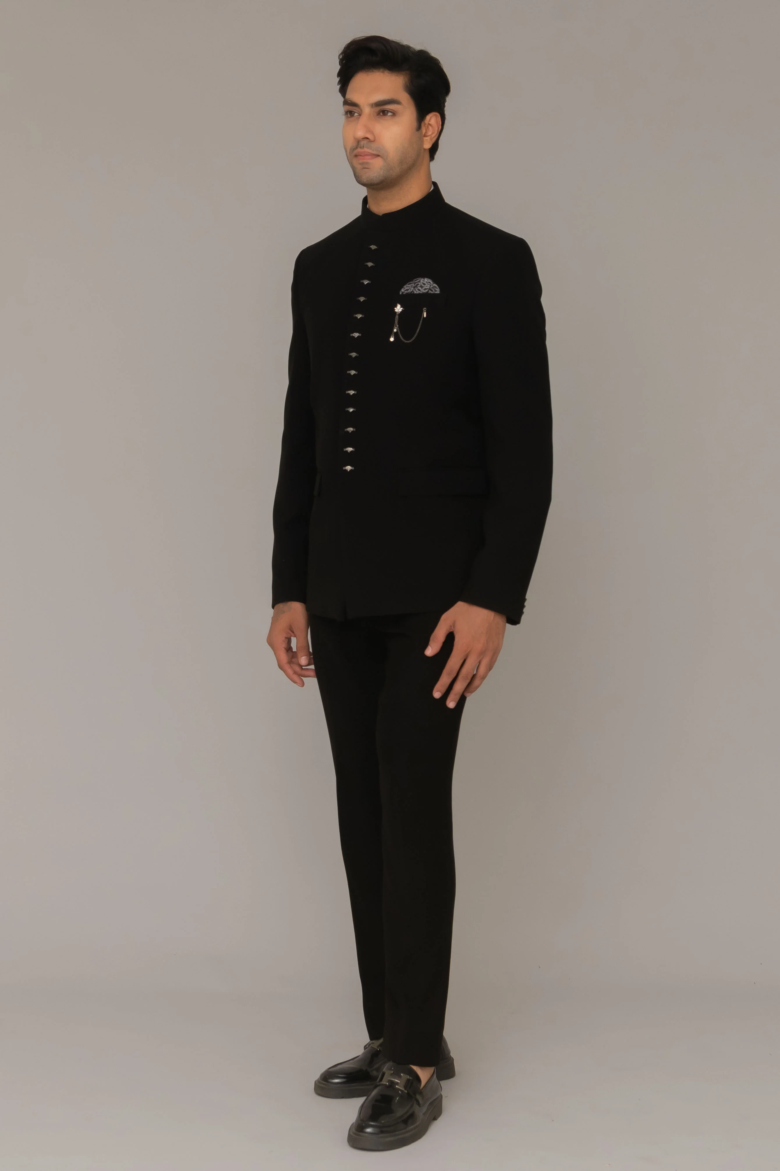 MLS PLAIN JODHPURI SUIT