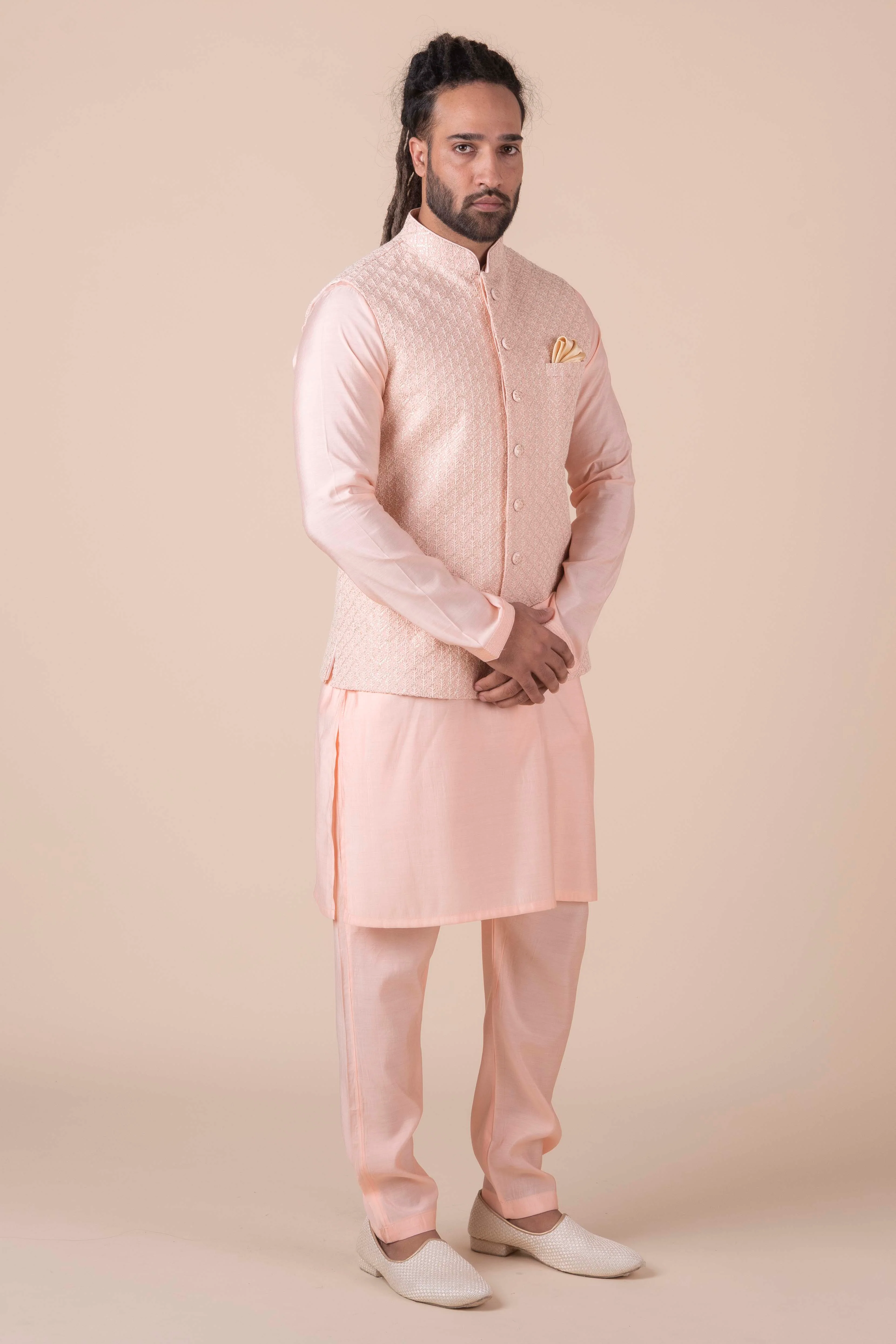 MLS KURTA JAWAHAR SET