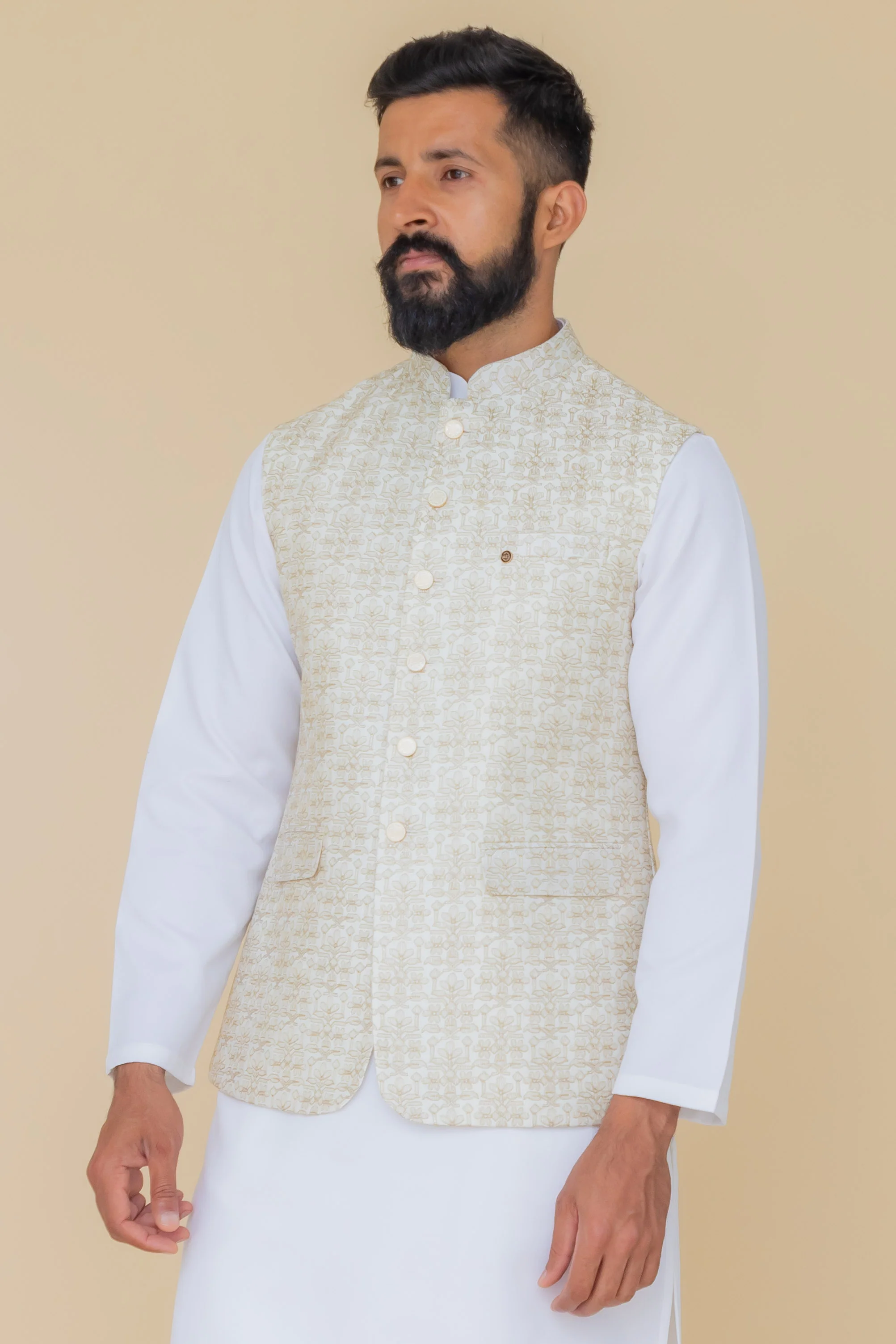 MLS EMBROIDERED JAWAHAR JACKET