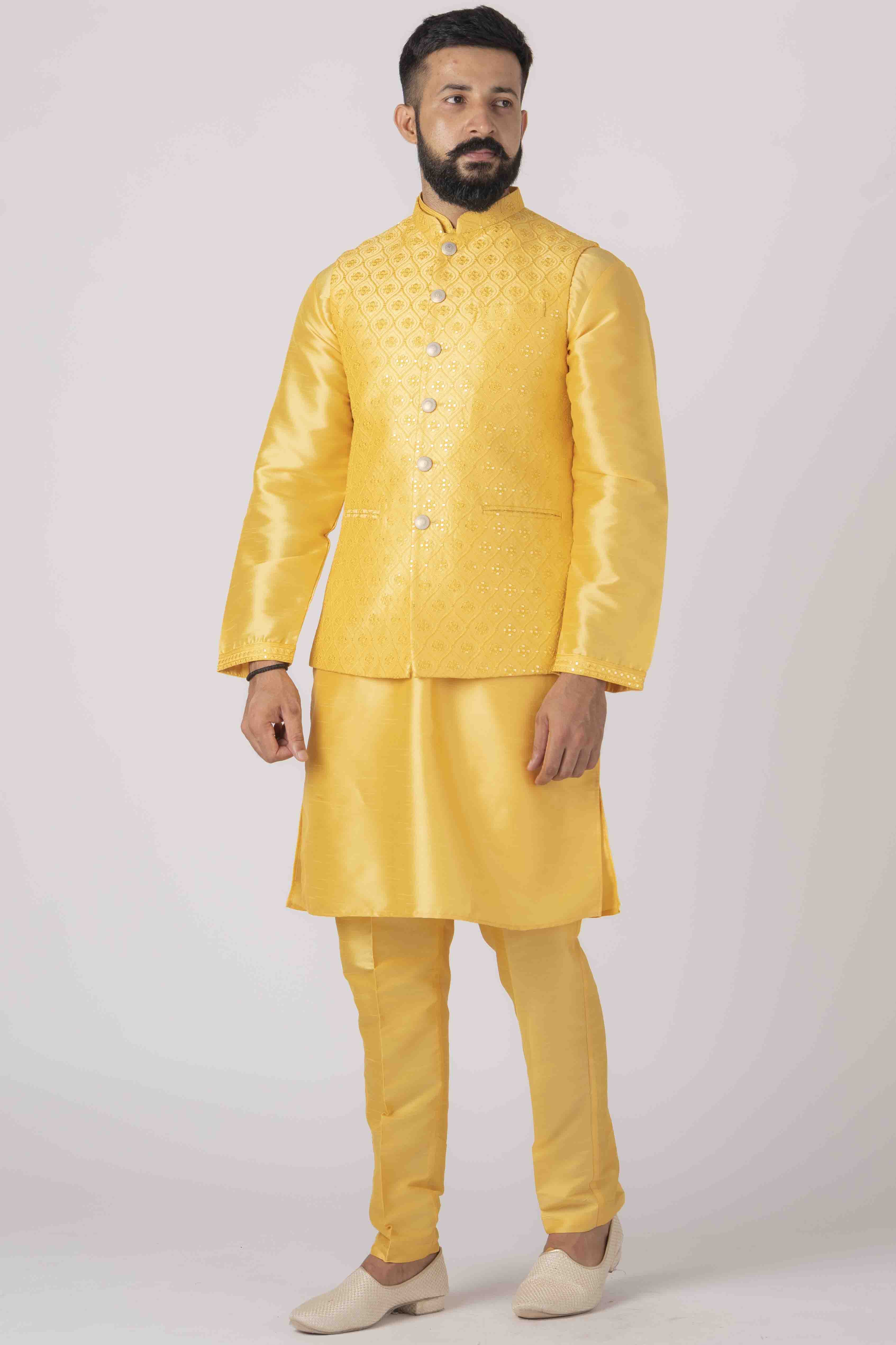MLS KURTA JAWAHAR SET