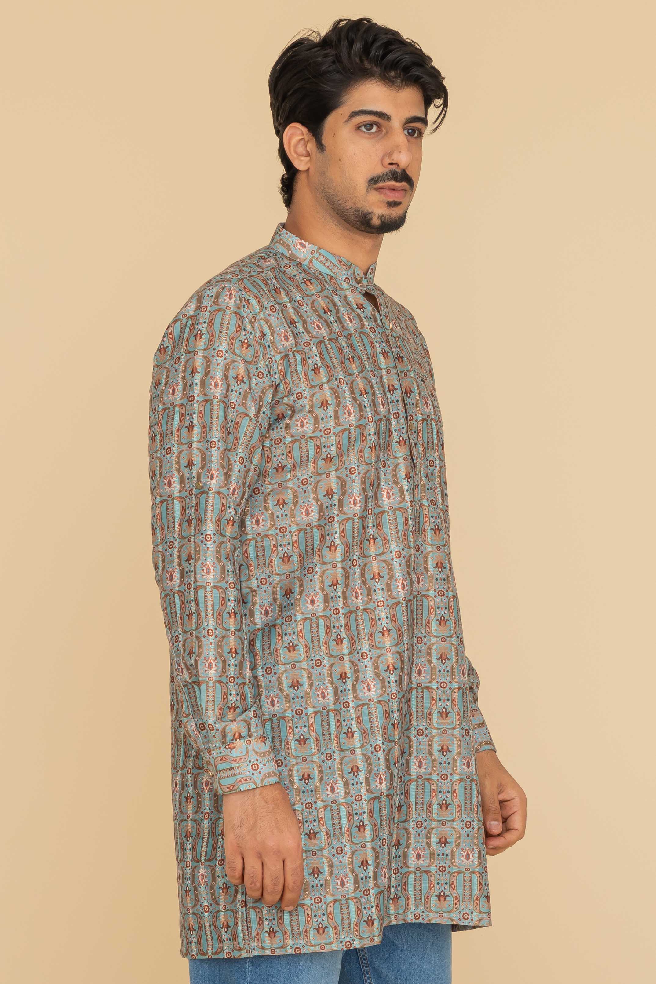 MLS MID LENGTH KURTA F/S