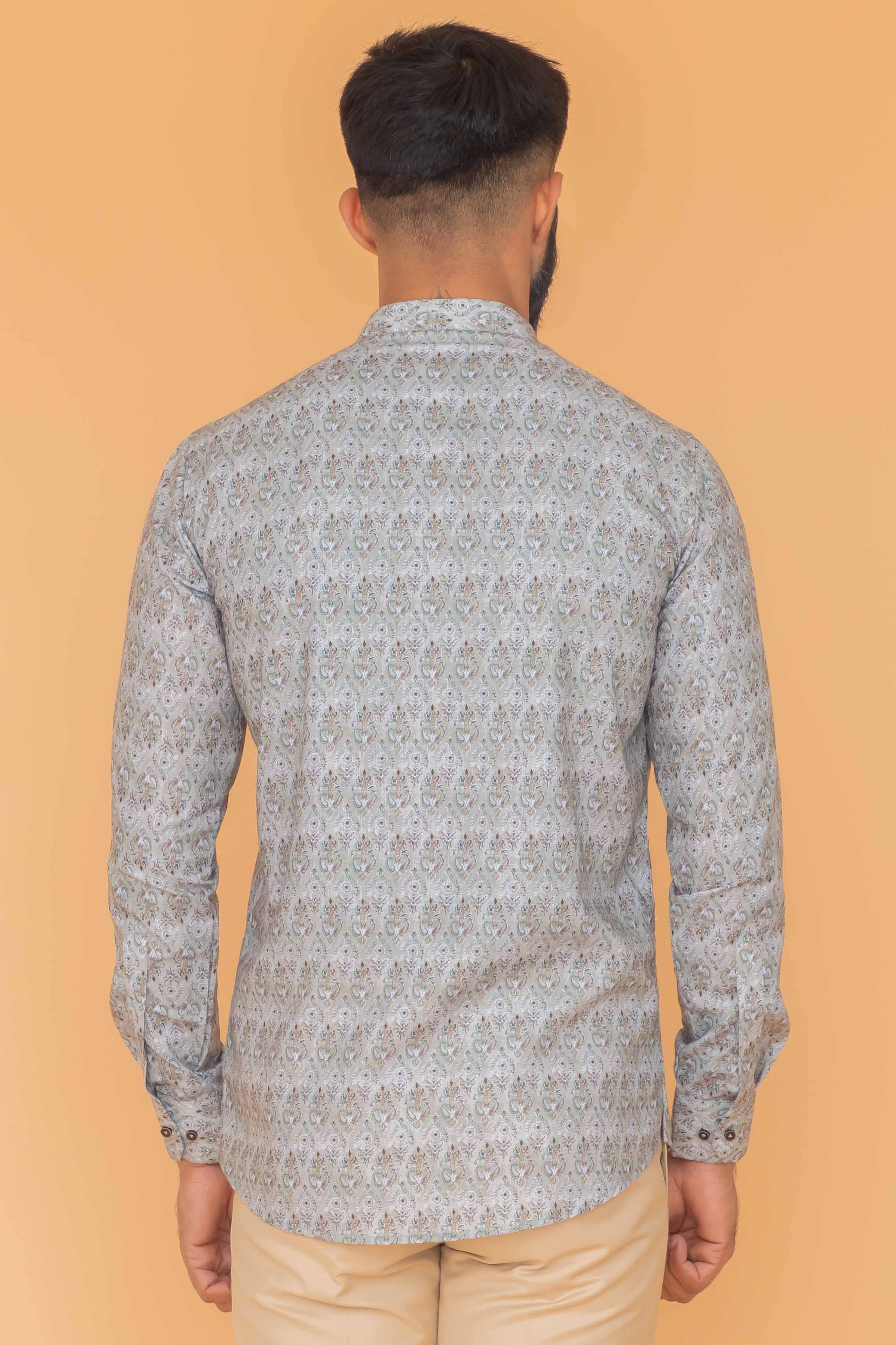 MLS SHORT KURTA FULL SLEEVES