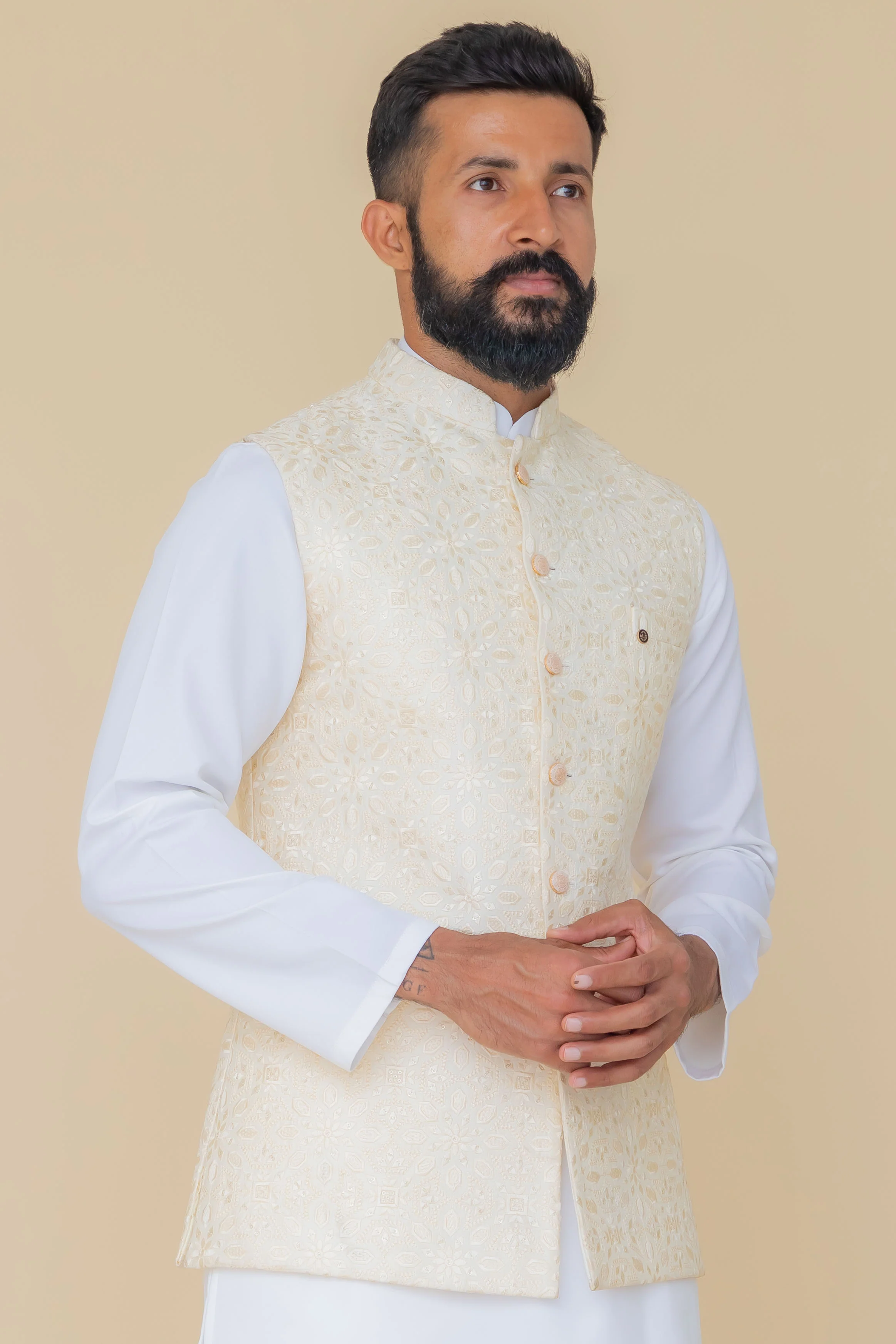 MLS EMBROIDERED JAWAHAR JACKET