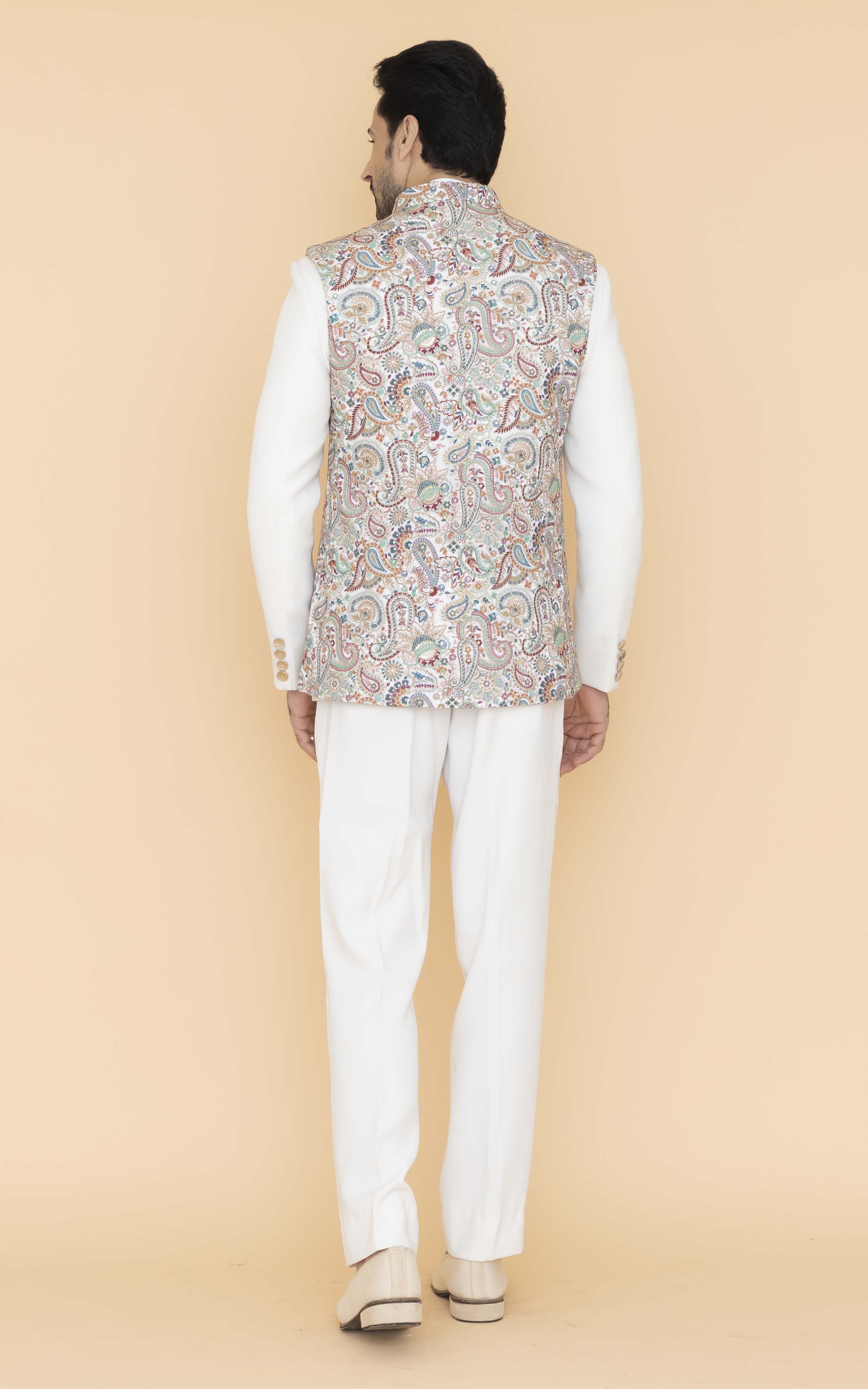 MLS JODHPURI SUIT 3 PCS