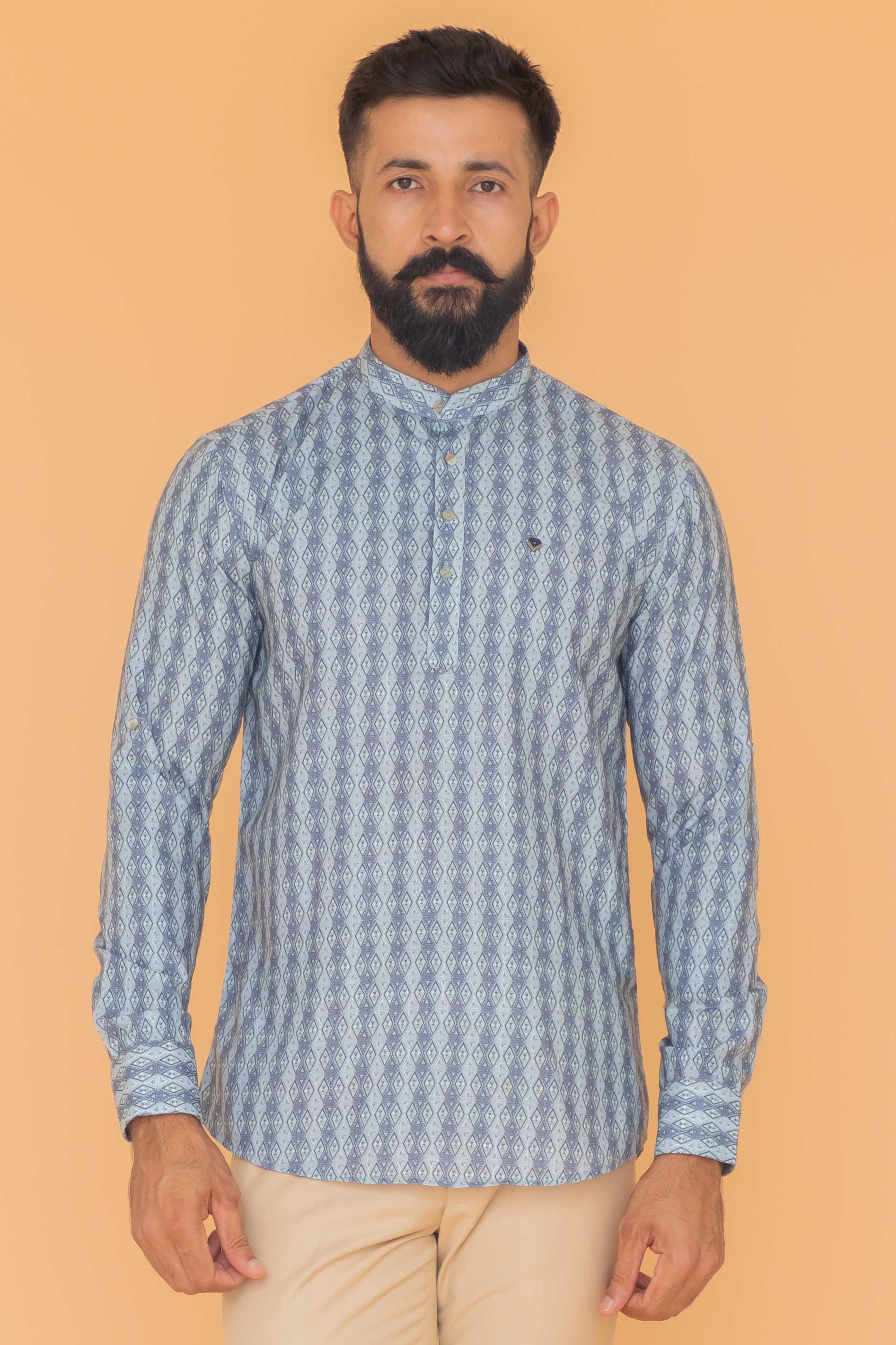 MLS SHORT KURTA FULL SLEEVES
