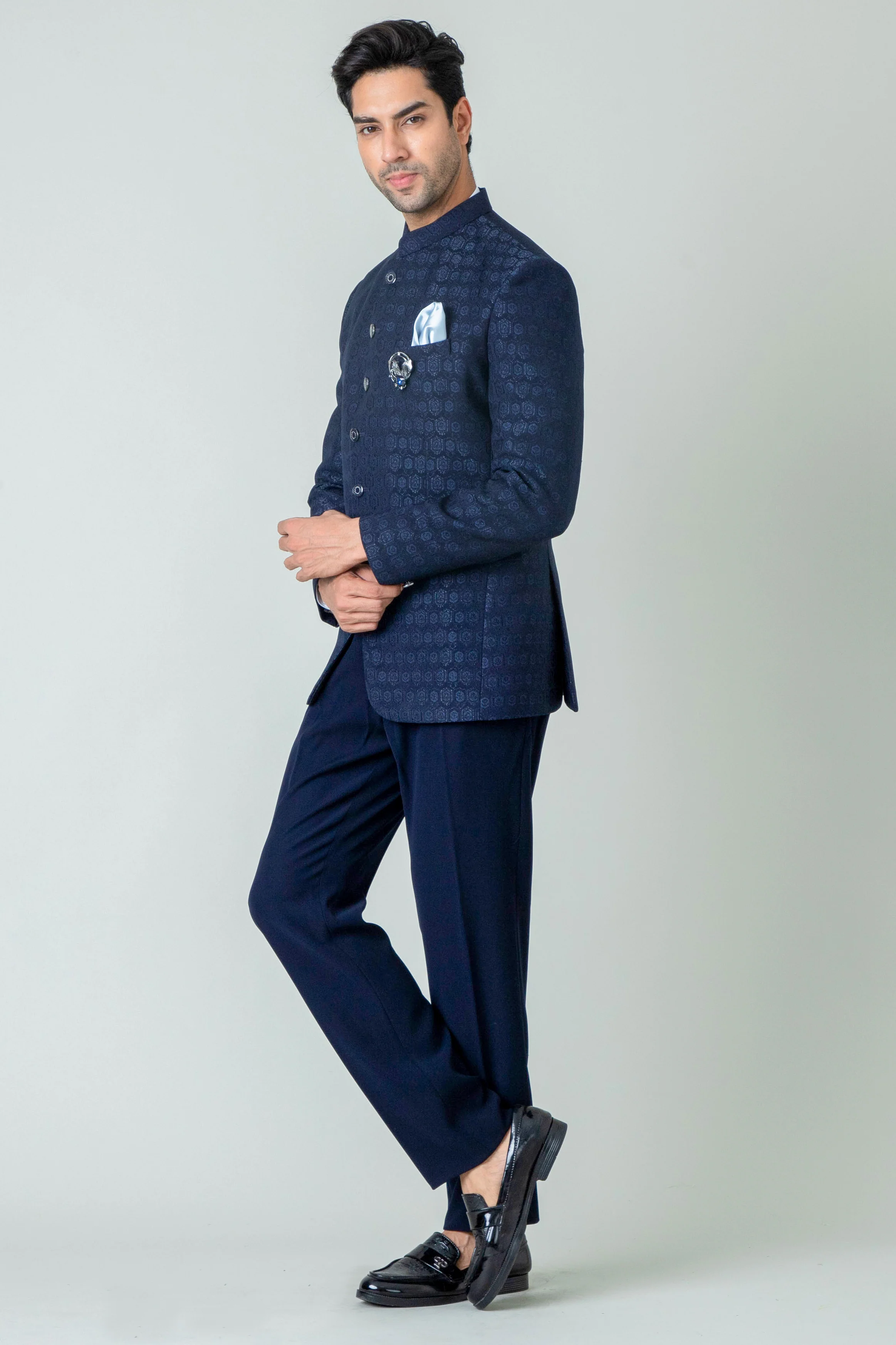 MLS PRINTED JODHPURI SUIT