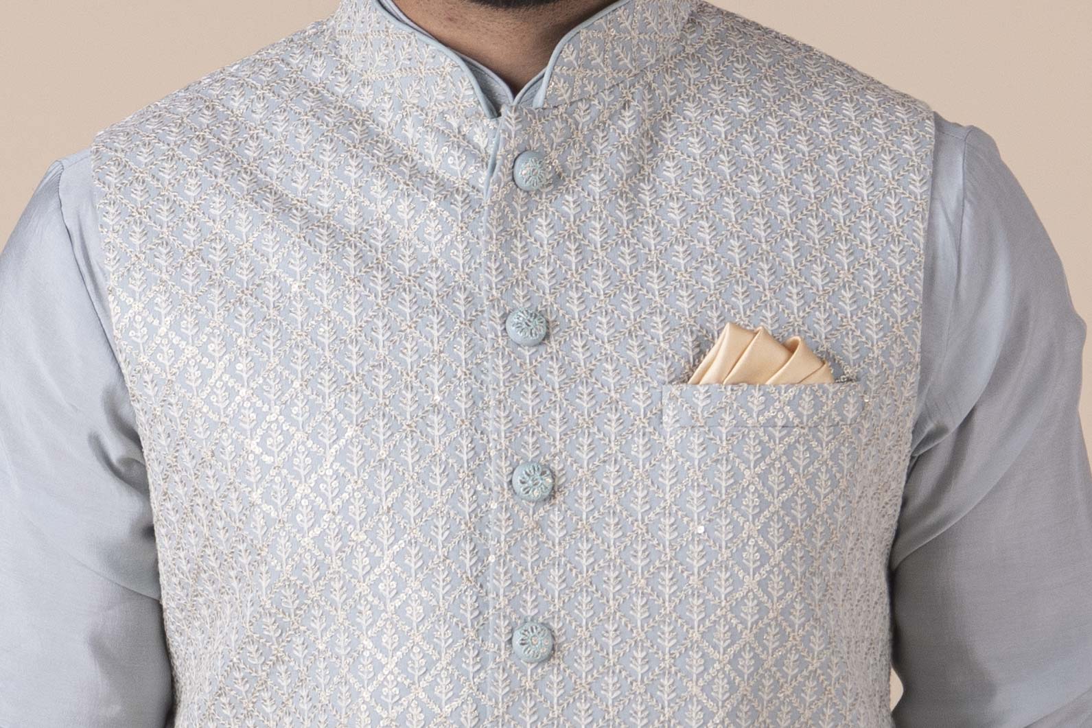MLS KURTA JAWAHAR SET