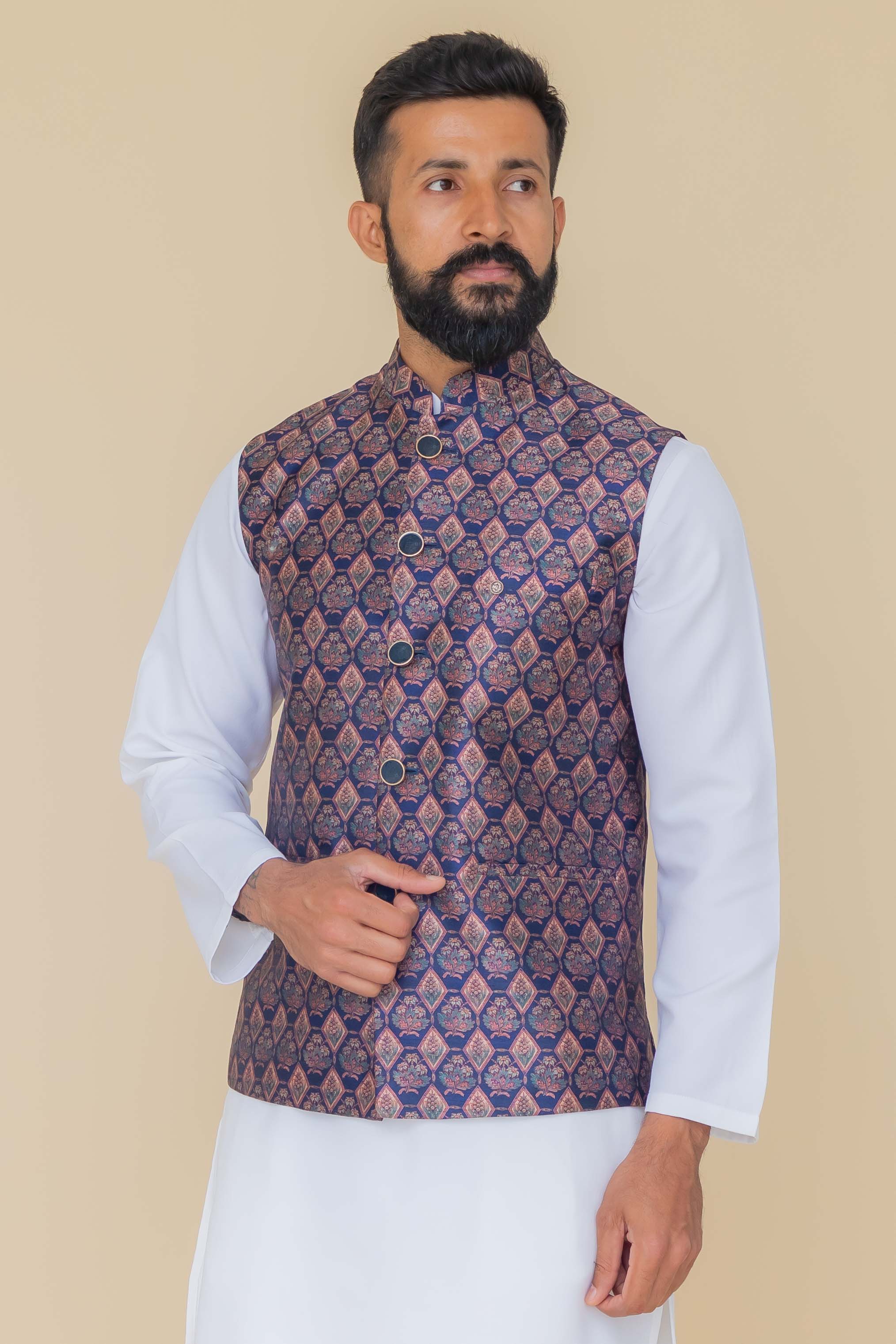 MLS PRINTED JAWAHAR JACKET