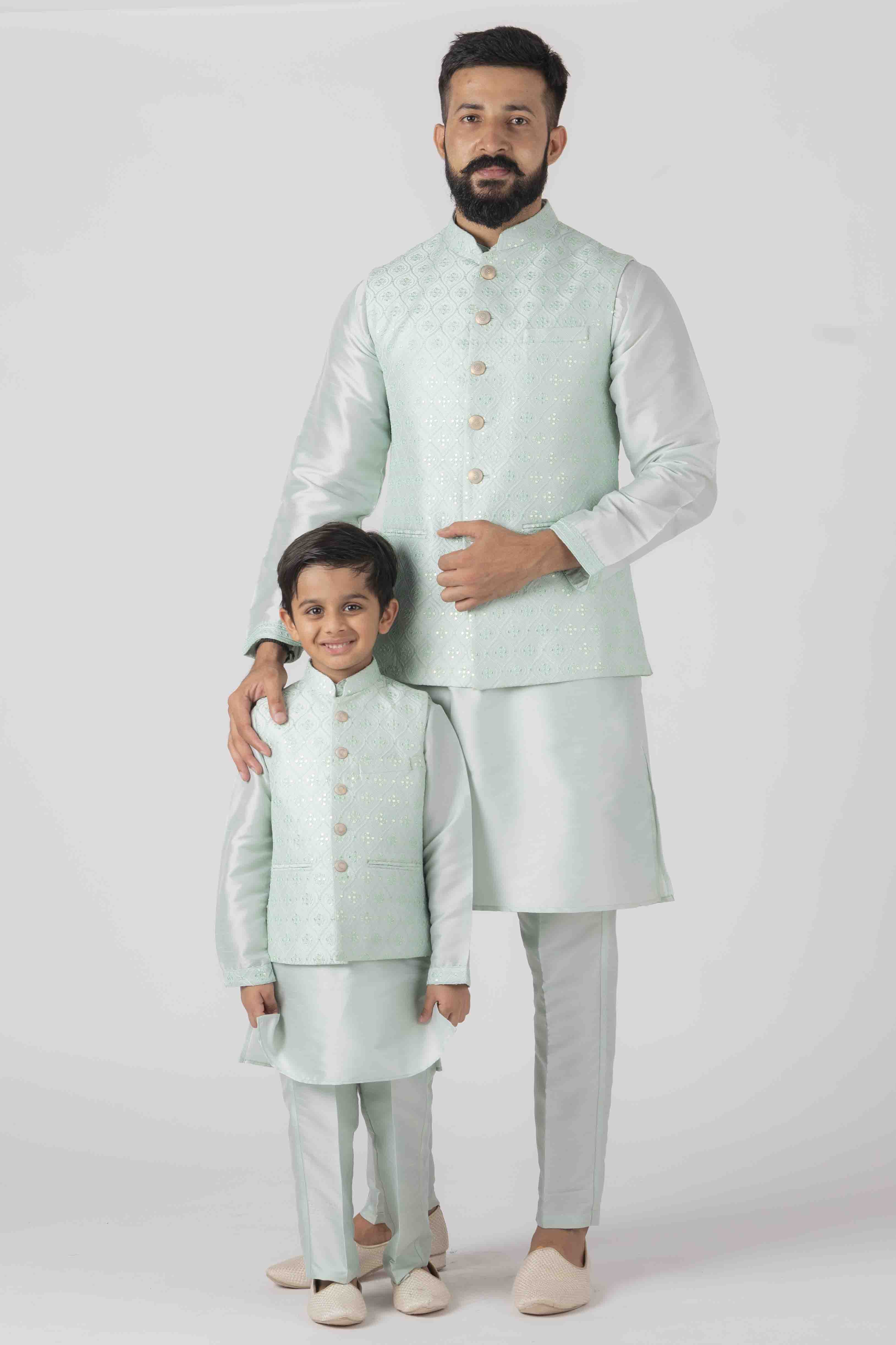 MLS KURTA JAWAHAR SET