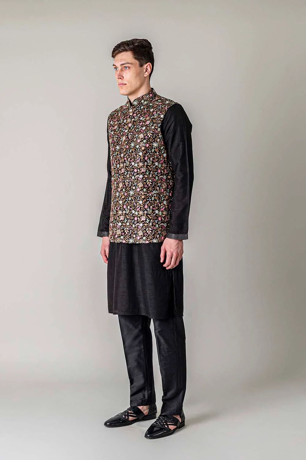 MLS KURTA JAWAHAR SET