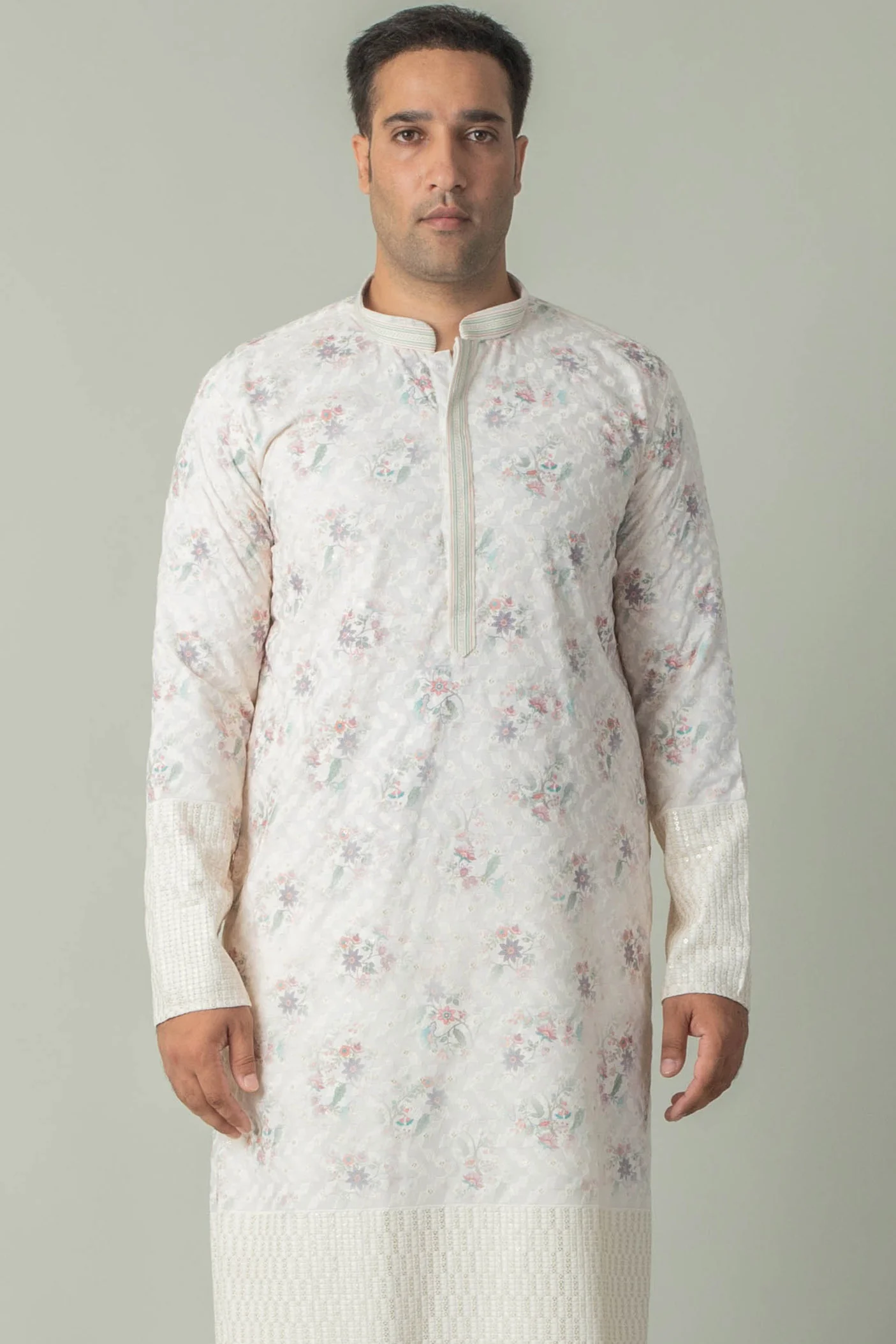 MLS PRINTED KURTA PAJAMA