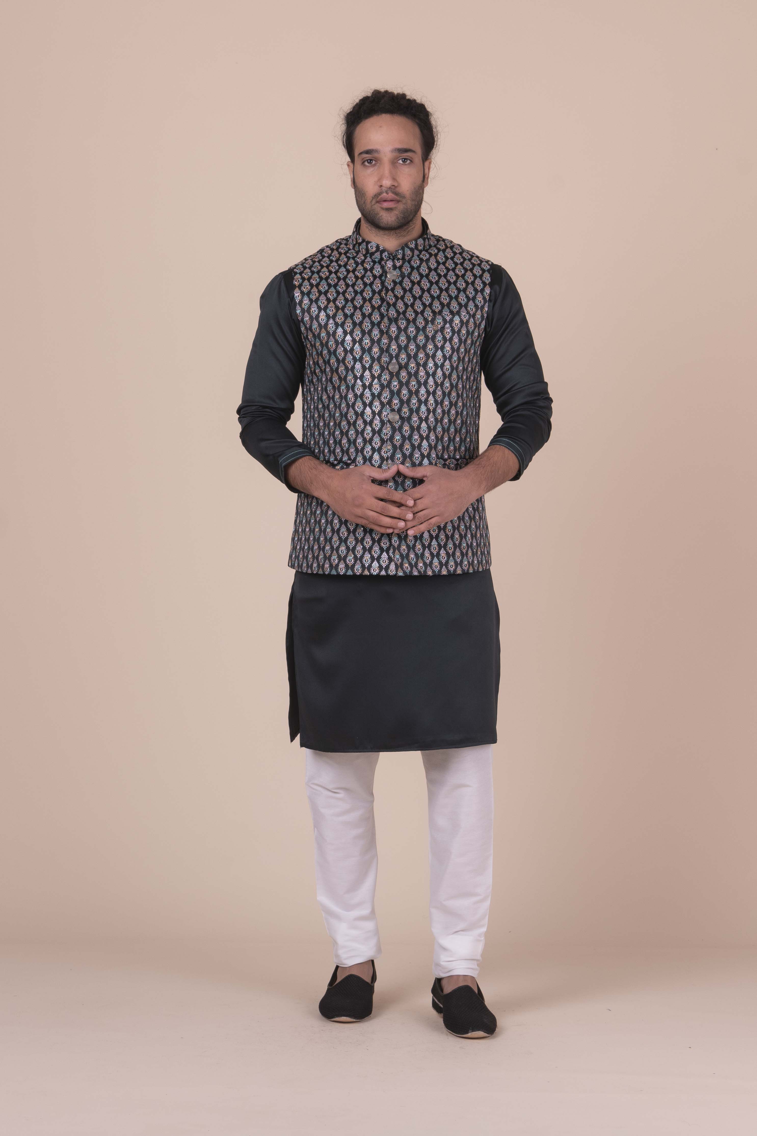 MLS KURTA JAWAHAR SET