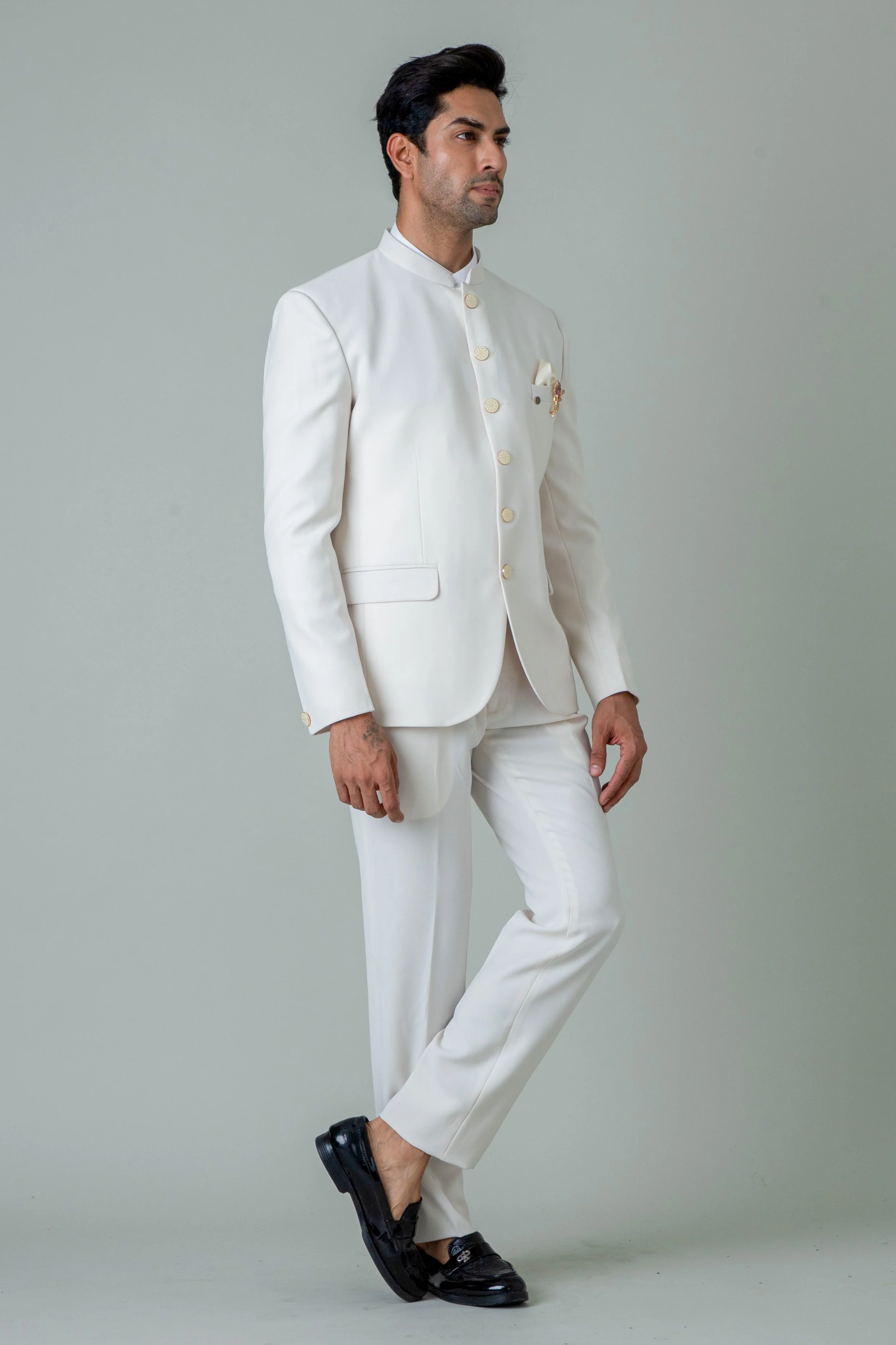 MLS PLAIN JODHPURI SUIT