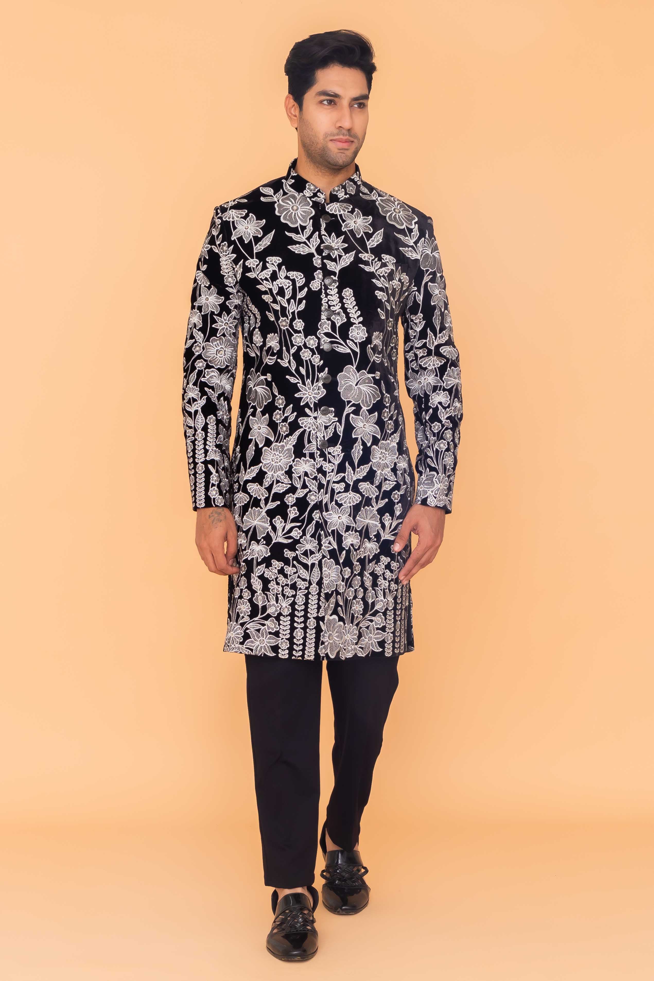 MLS VELVET INDO WESTERN 1PCS