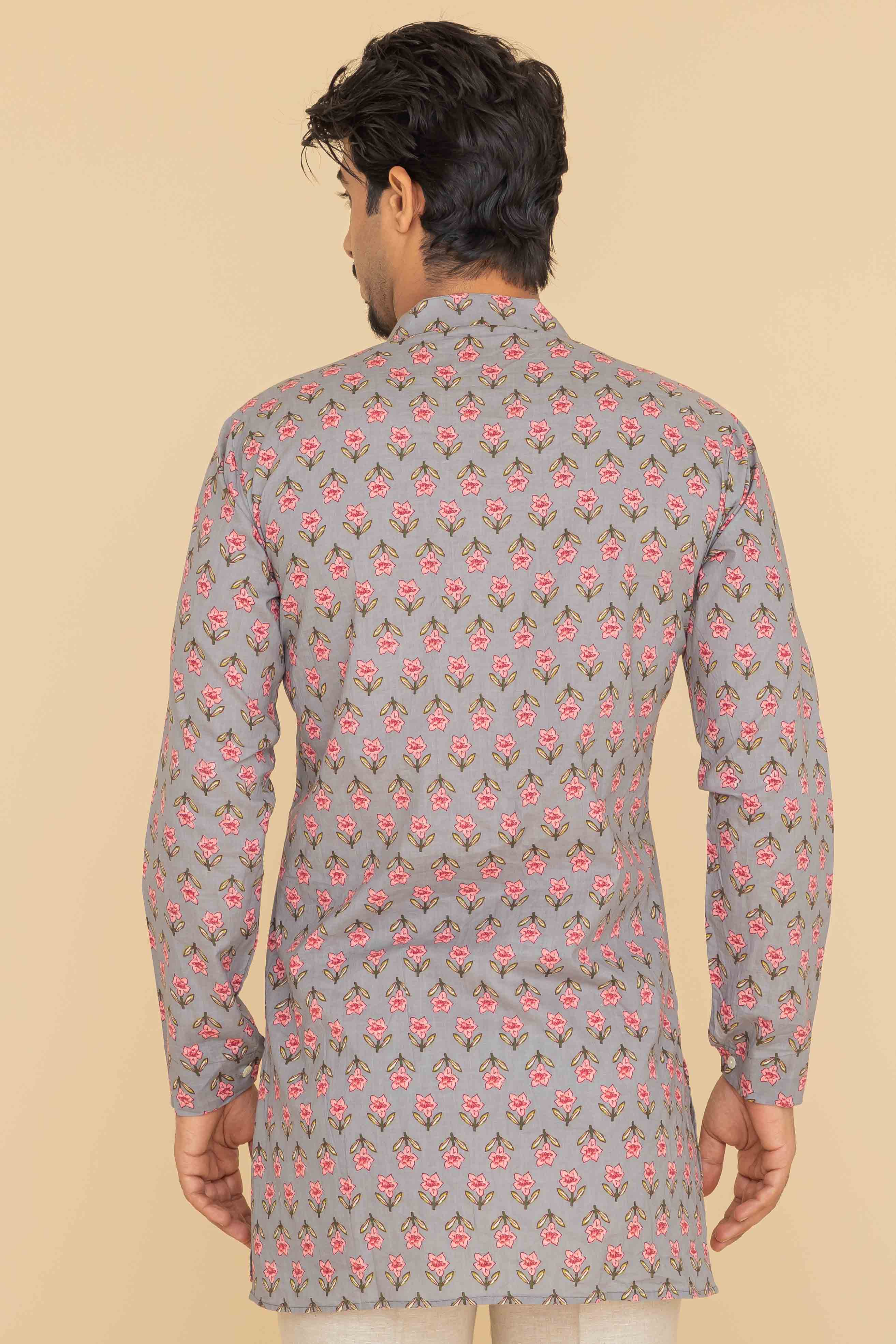 MLS SHORT KURTA FULL SLEEVES