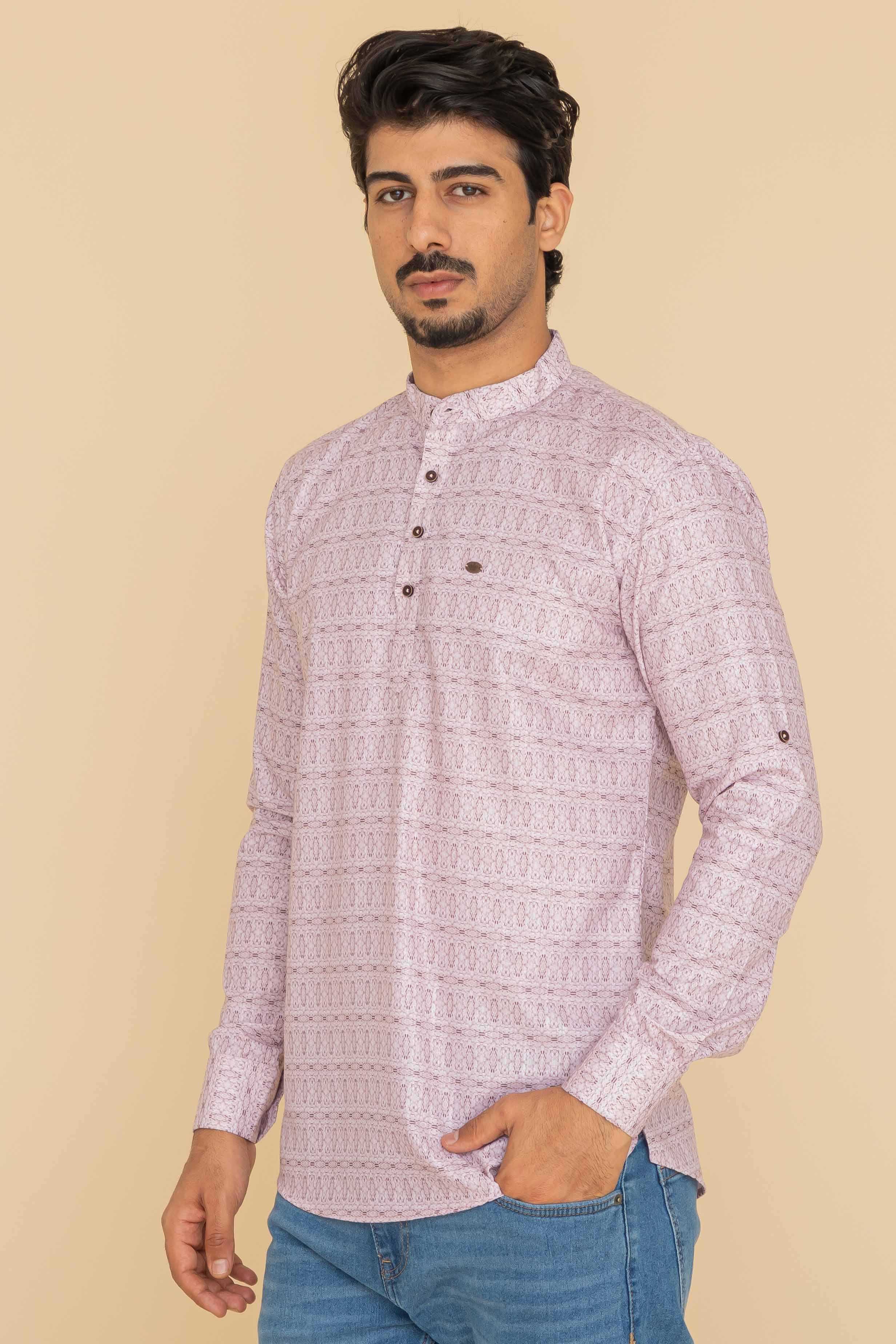 MLS SHORT KURTA FULL SLEEVES