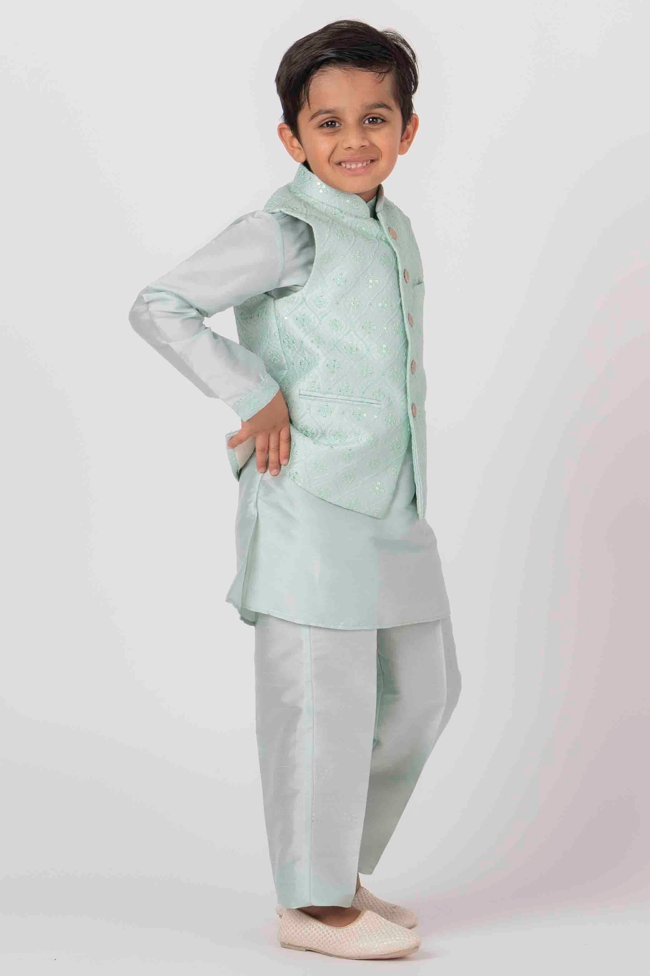 MLS KIDS KURTA JAWAHAR SET