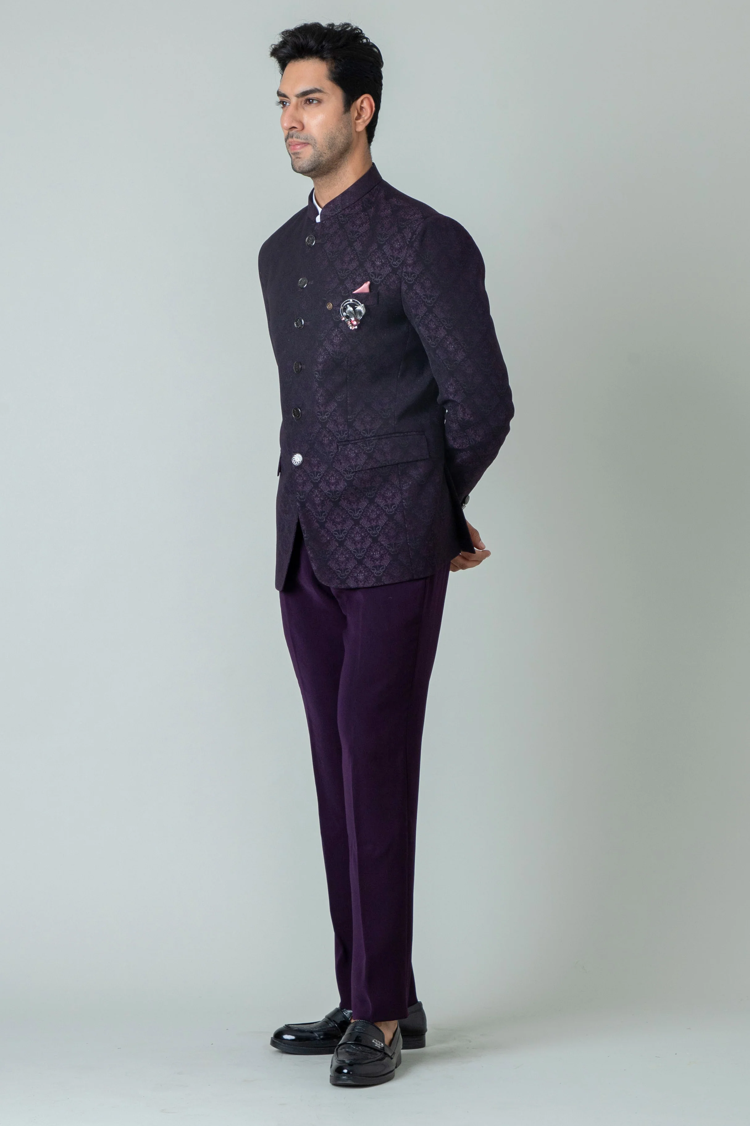 MLS PRINTED JODHPURI SUIT