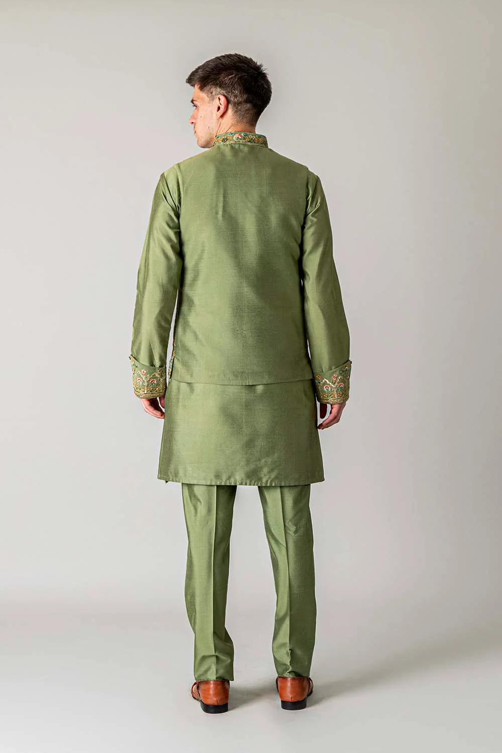 MLS KURTA JAWAHAR SET