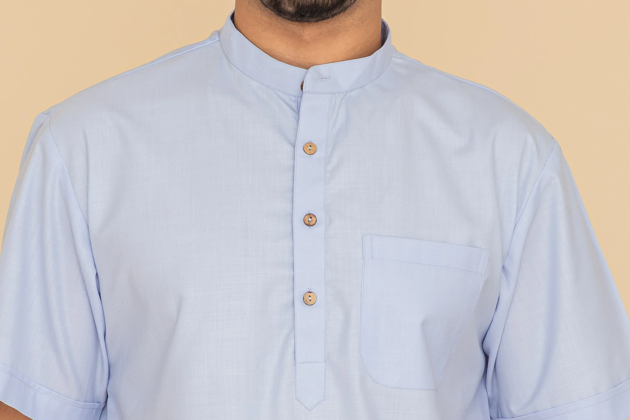 MLS SHORT KURTA HALF SLEEVES