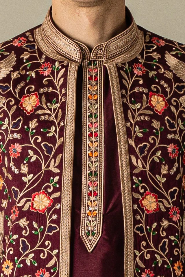 MLS KURTA JAWAHAR SET