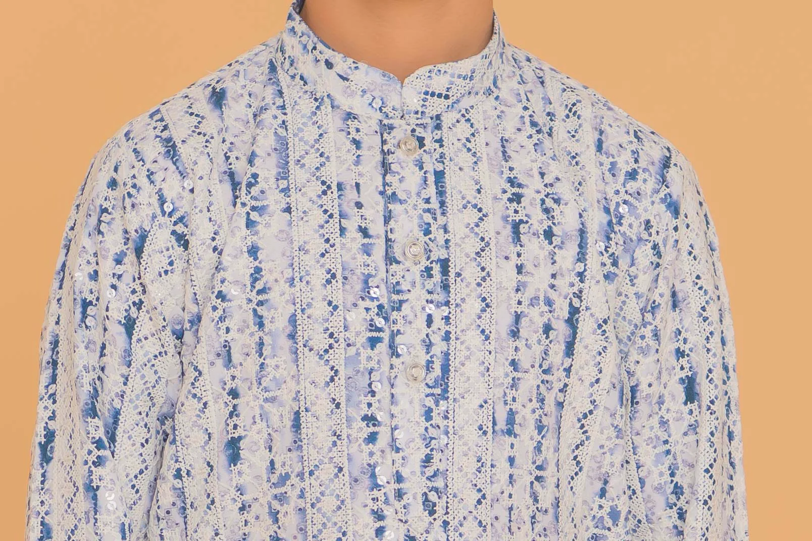 MLS KIDS PRINTED KURTA PAJAMA