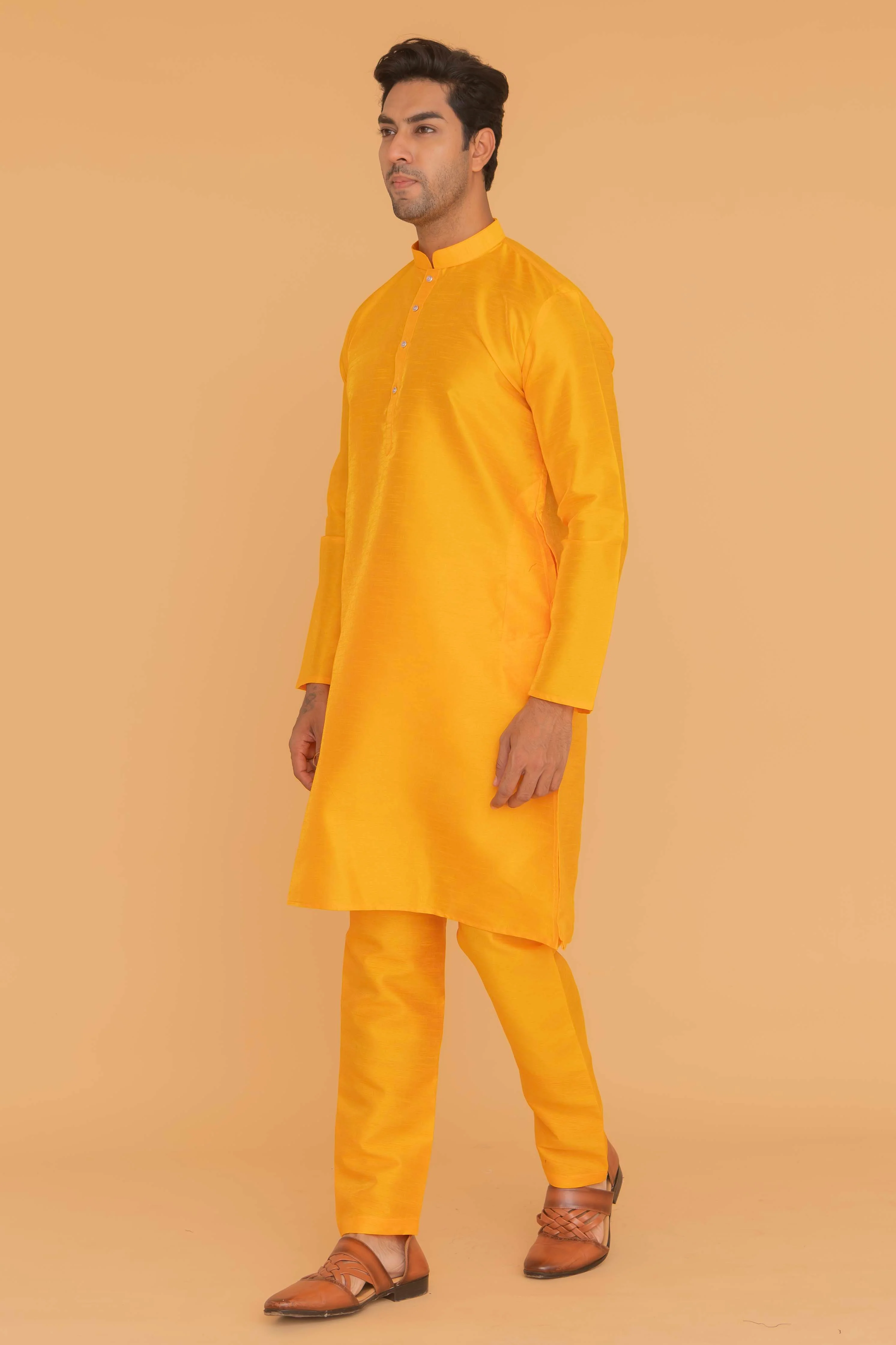 MLS SILK KURTA PAJAMA