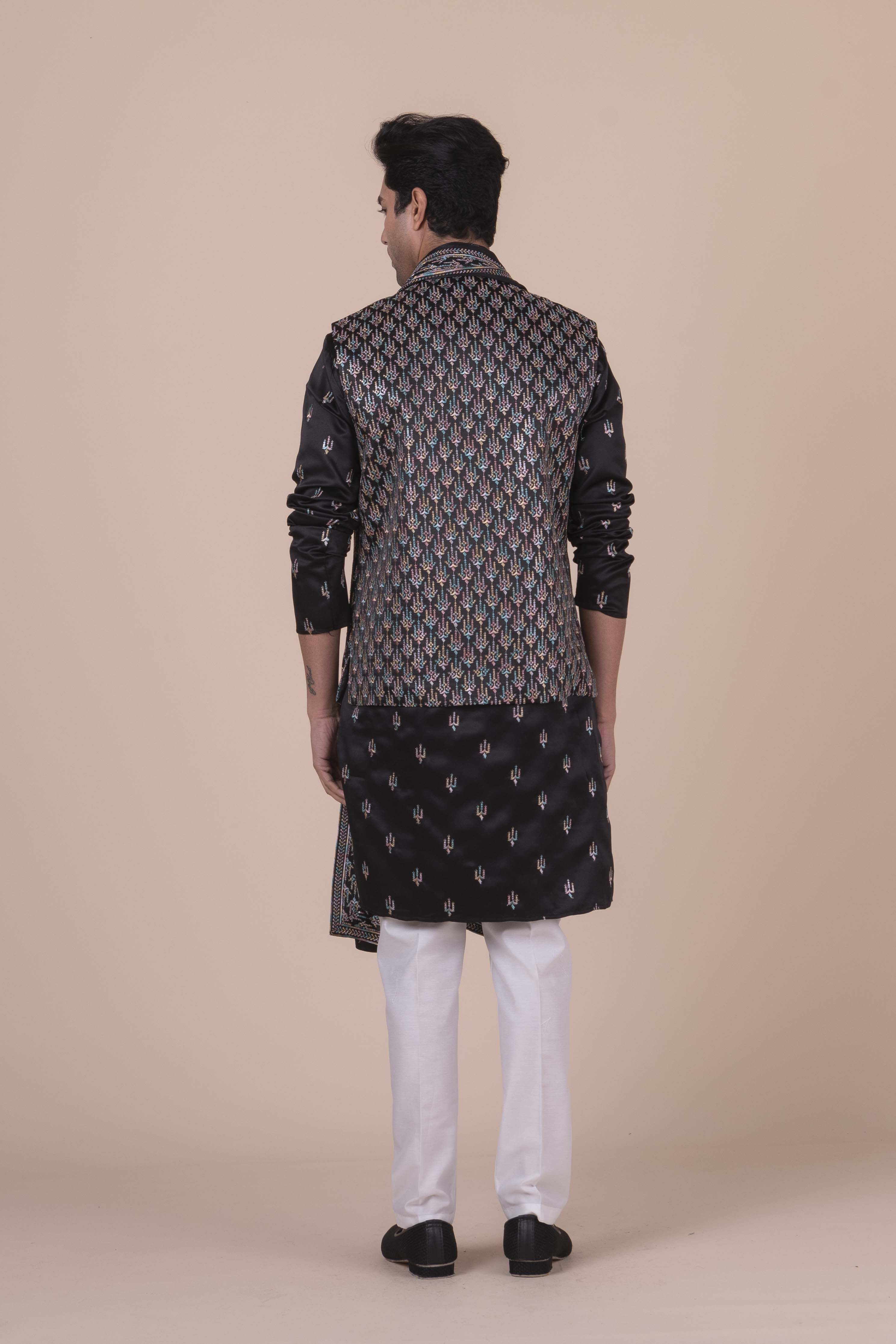 MLS KURTA JAWAHAR SET