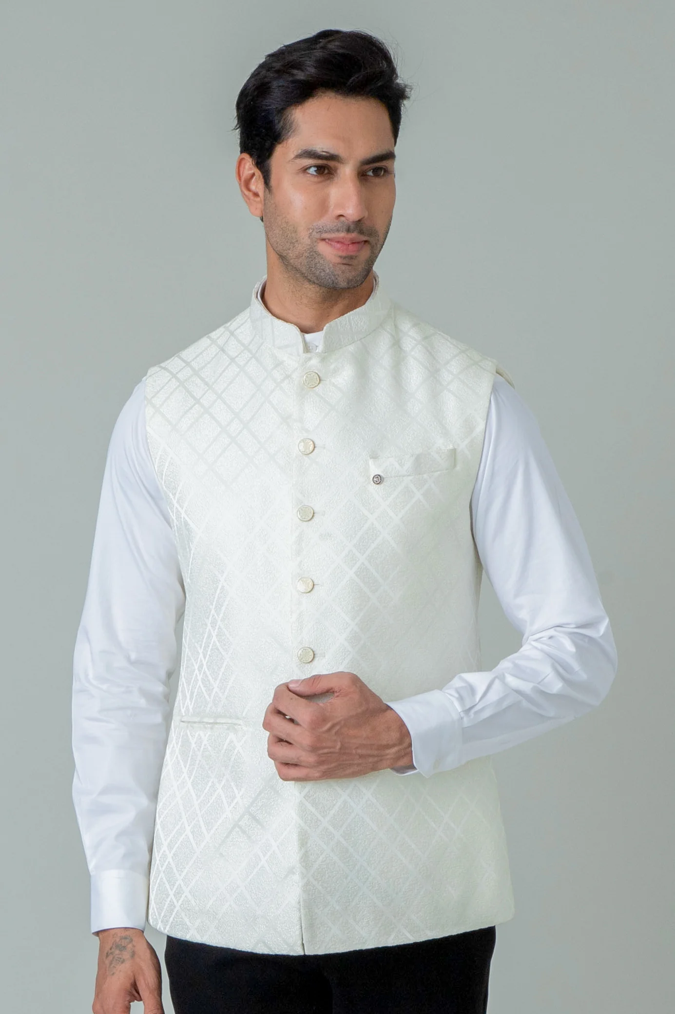 MLS EMBROIDERED JAWAHAR JACKET