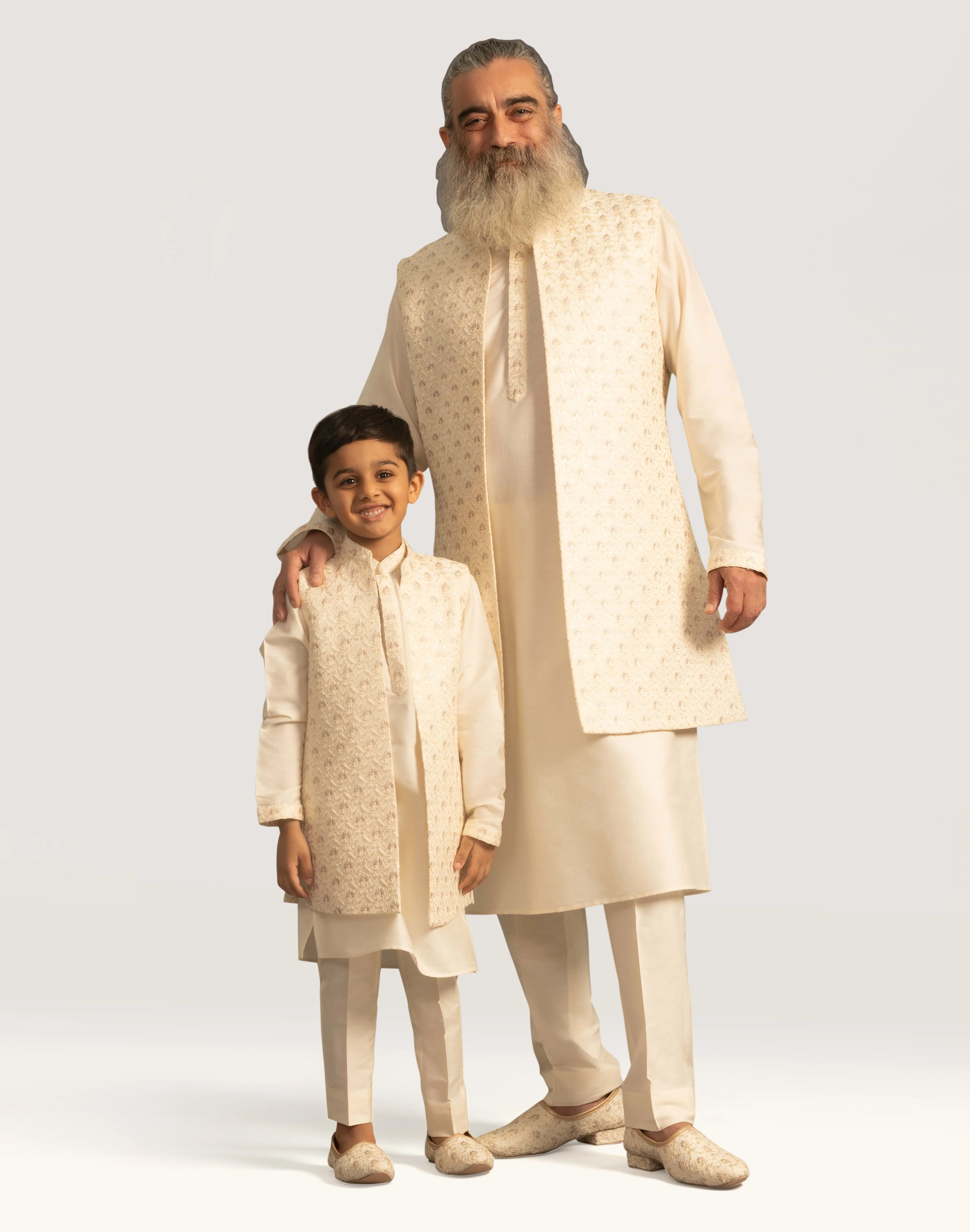 MLS KIDS KURTA JAWAHAR SET