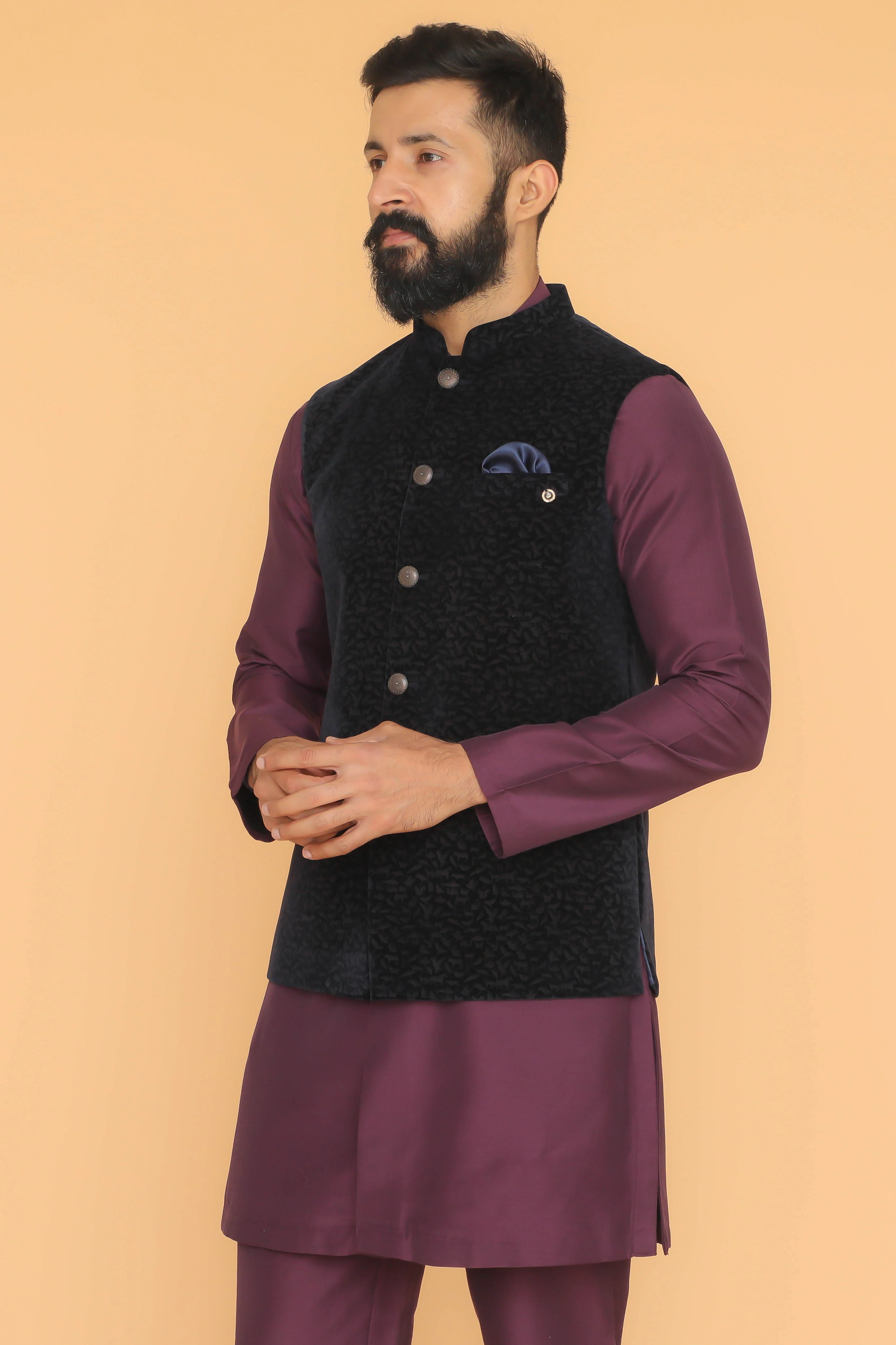 MLS VELVET JAWAHAR JACKET