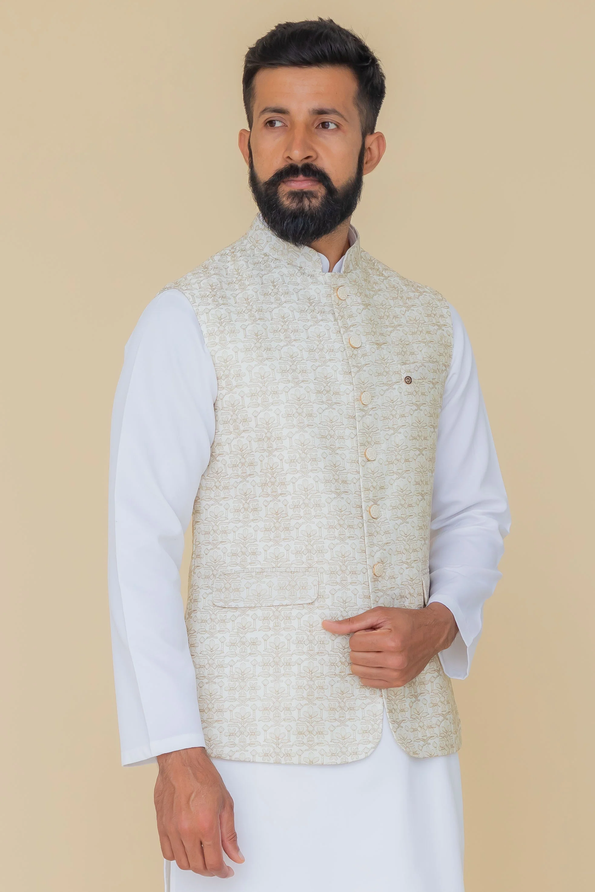MLS EMBROIDERED JAWAHAR JACKET