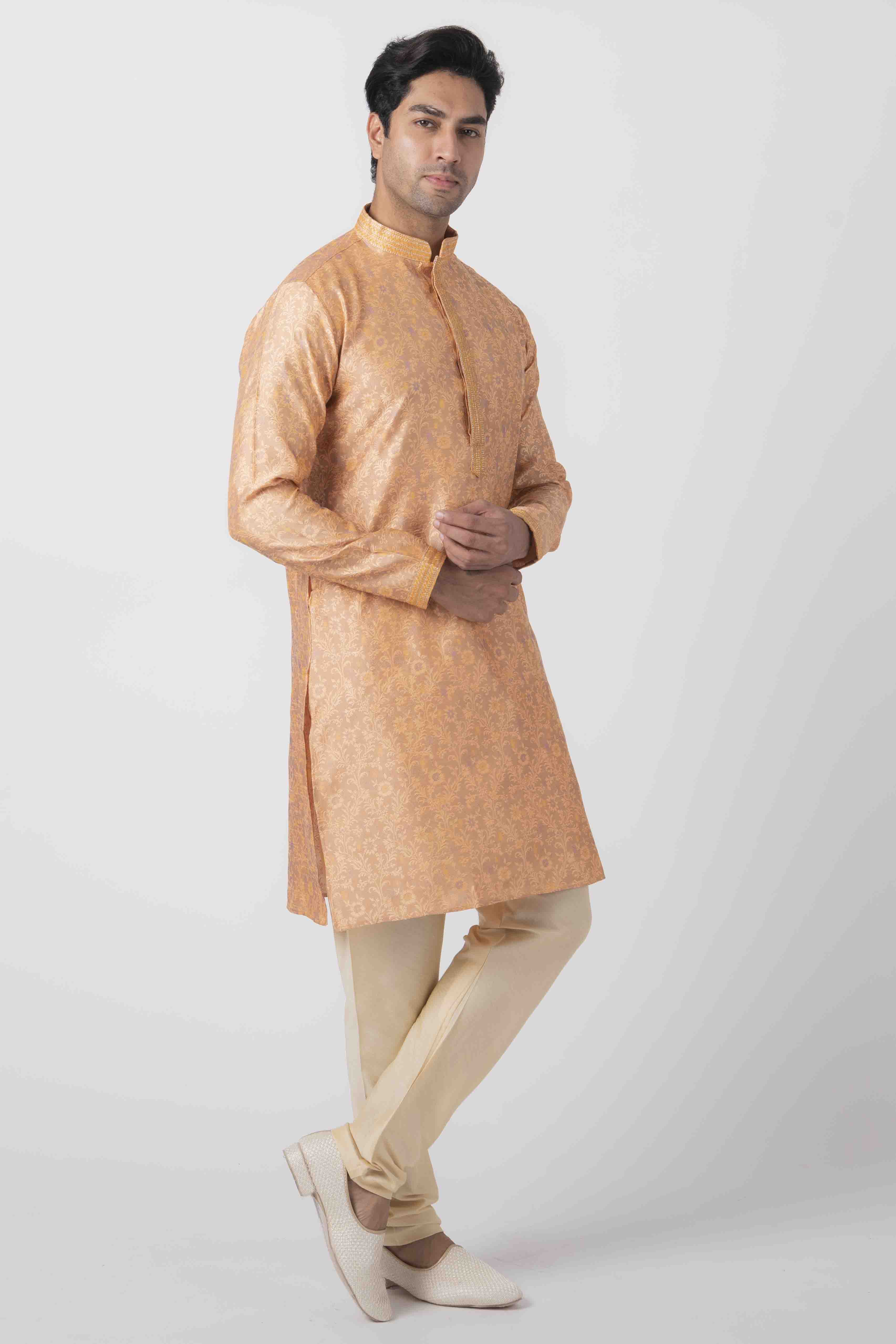 MLS PRINTED KURTA PAJAMA