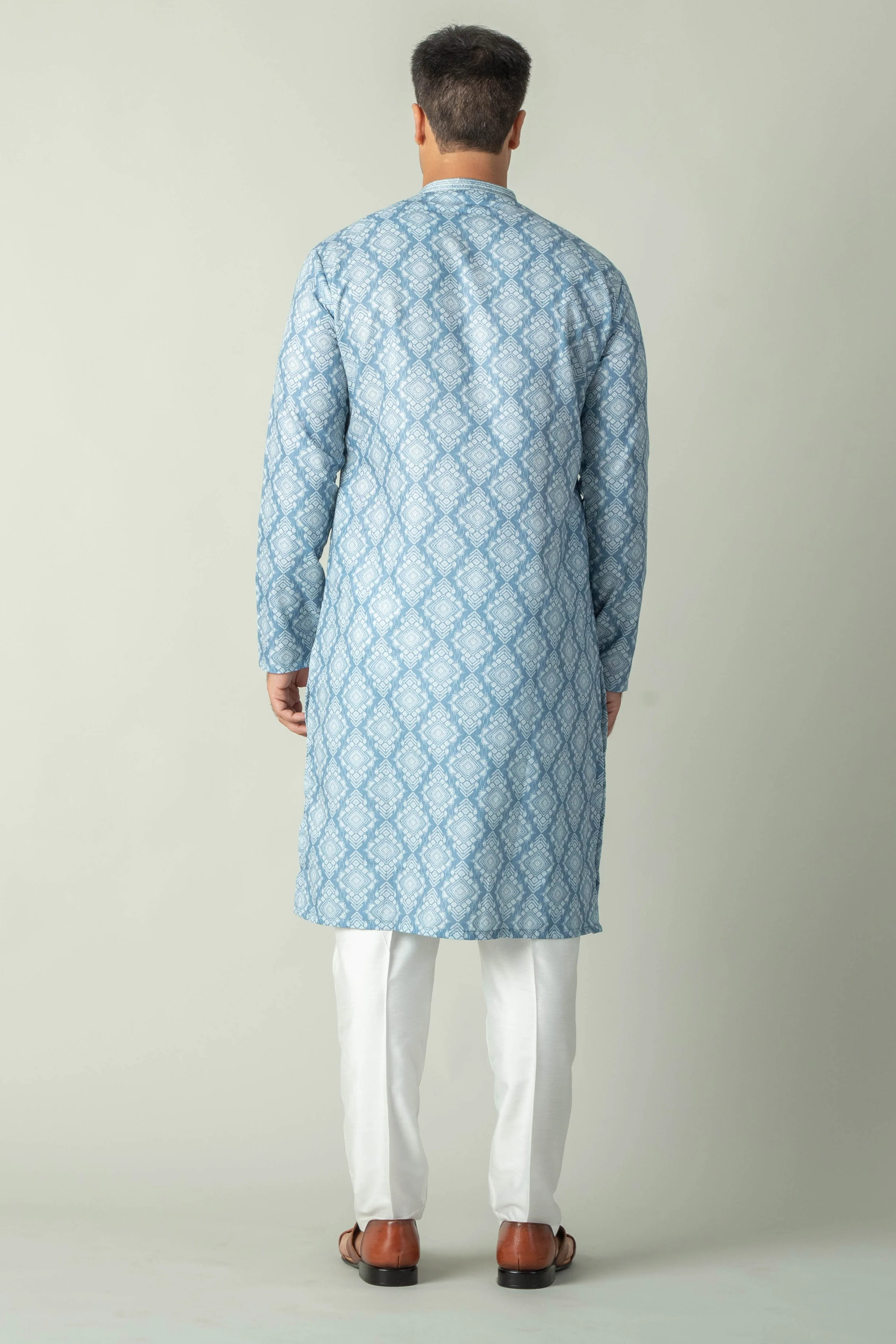 MLS PRINTED KURTA PAJAMA