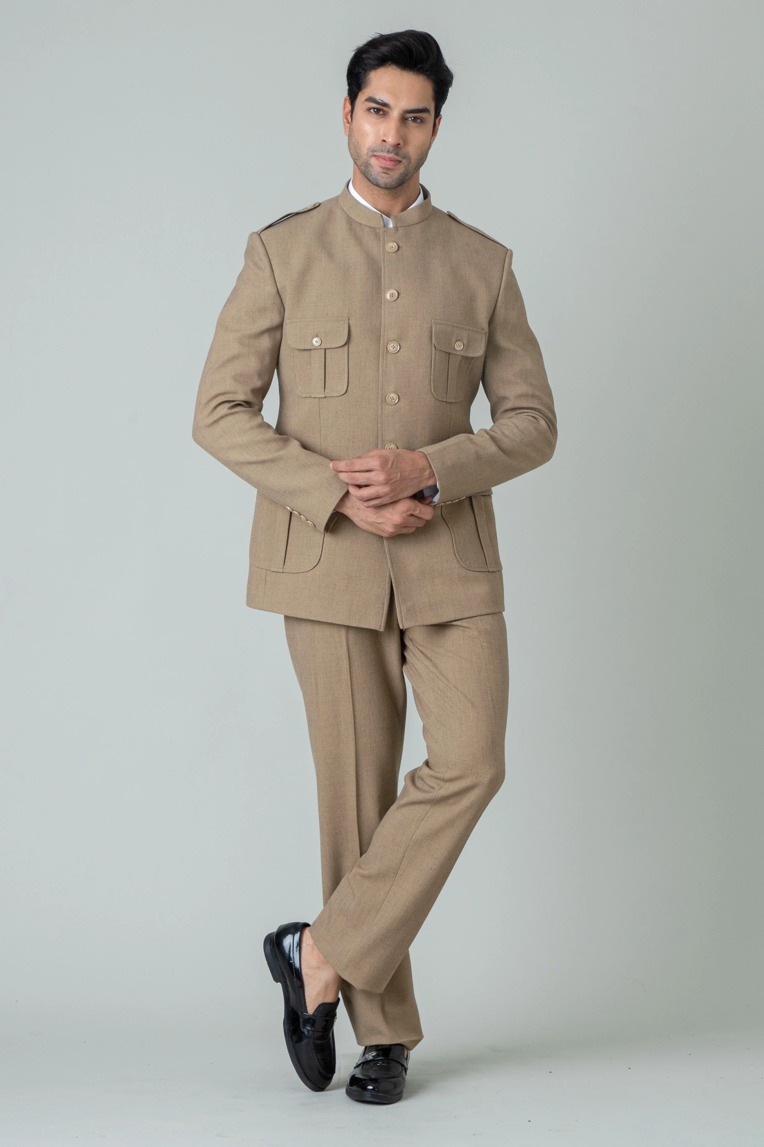 MLS PLAIN JODHPURI SUIT