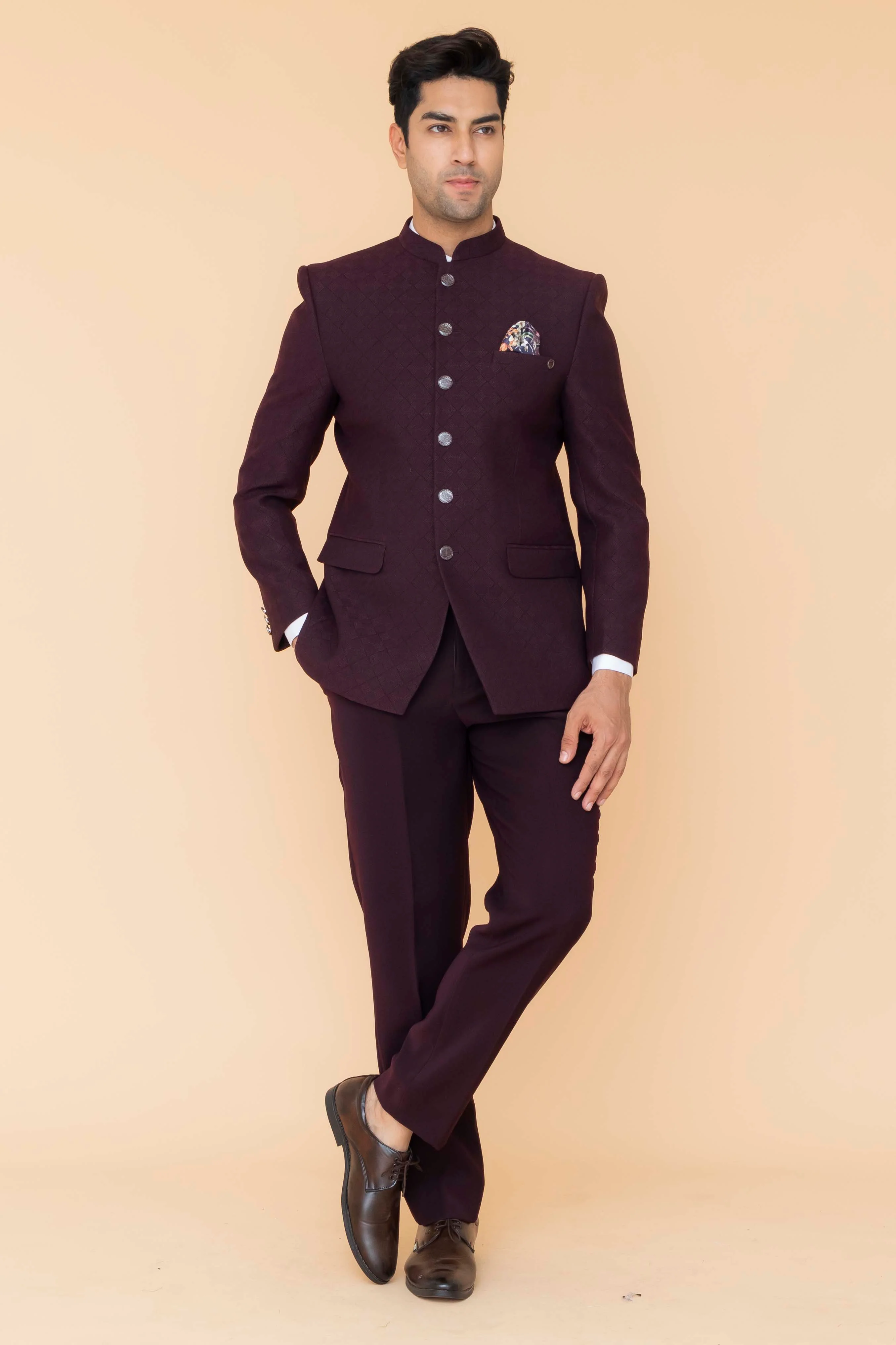 MLS PRINTED JODHPURI SUIT