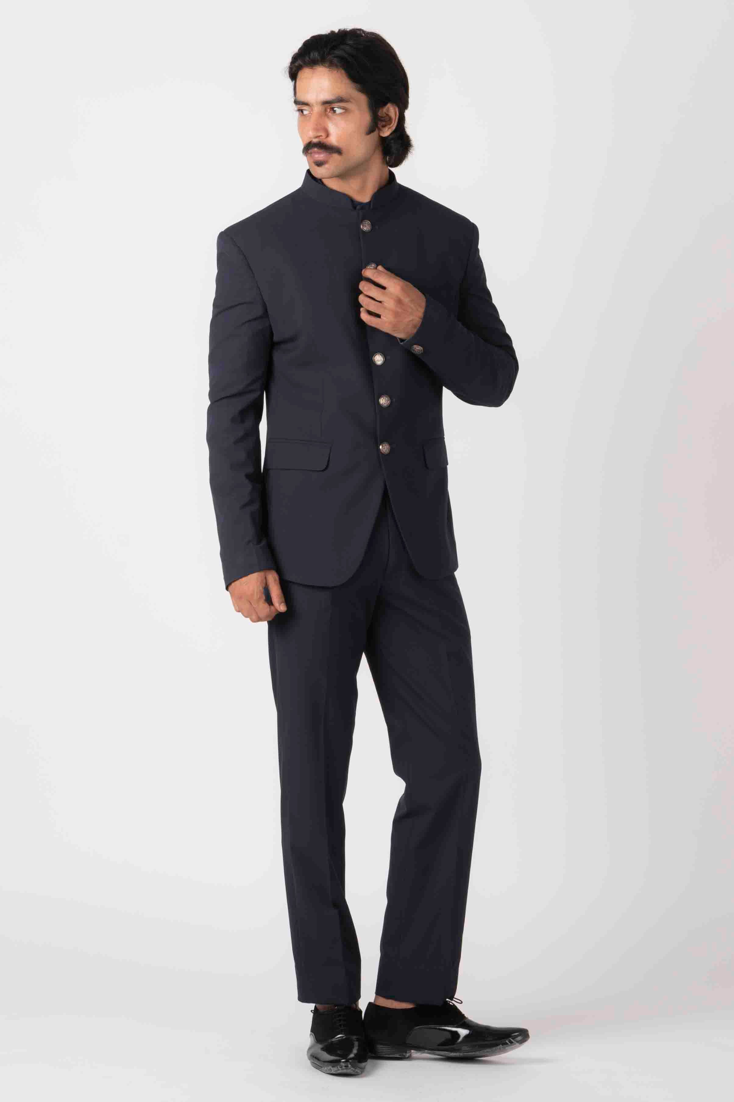 MLS PLAIN JODHPURI SUIT