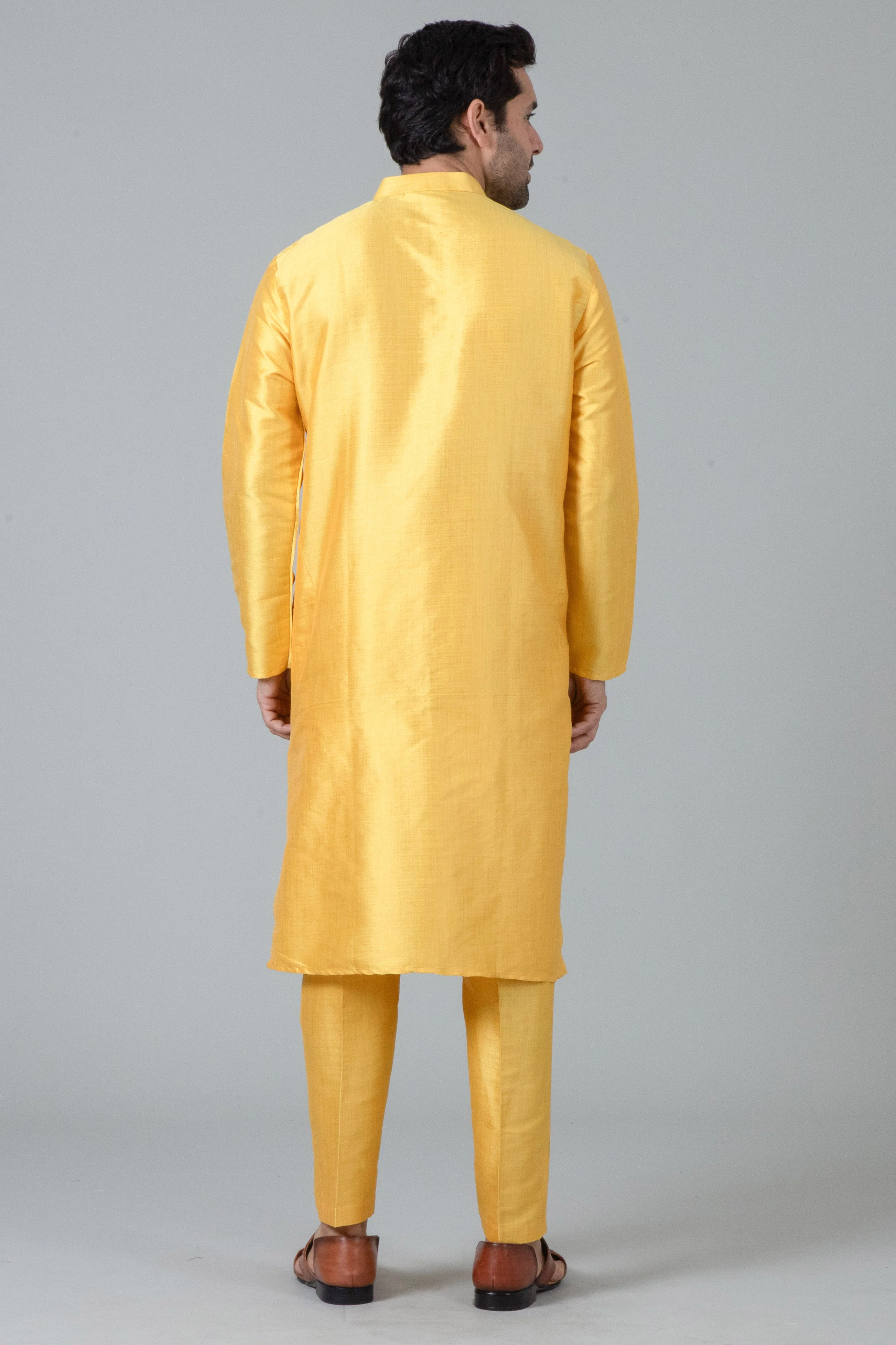 MLS SILK KURTA PAJAMA