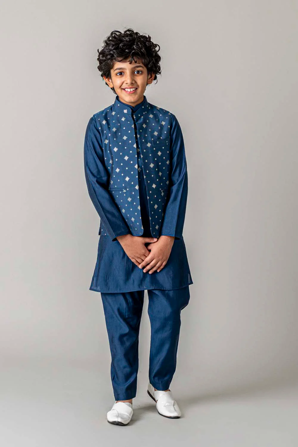 MLS KIDS KURTA JAWAHAR SET