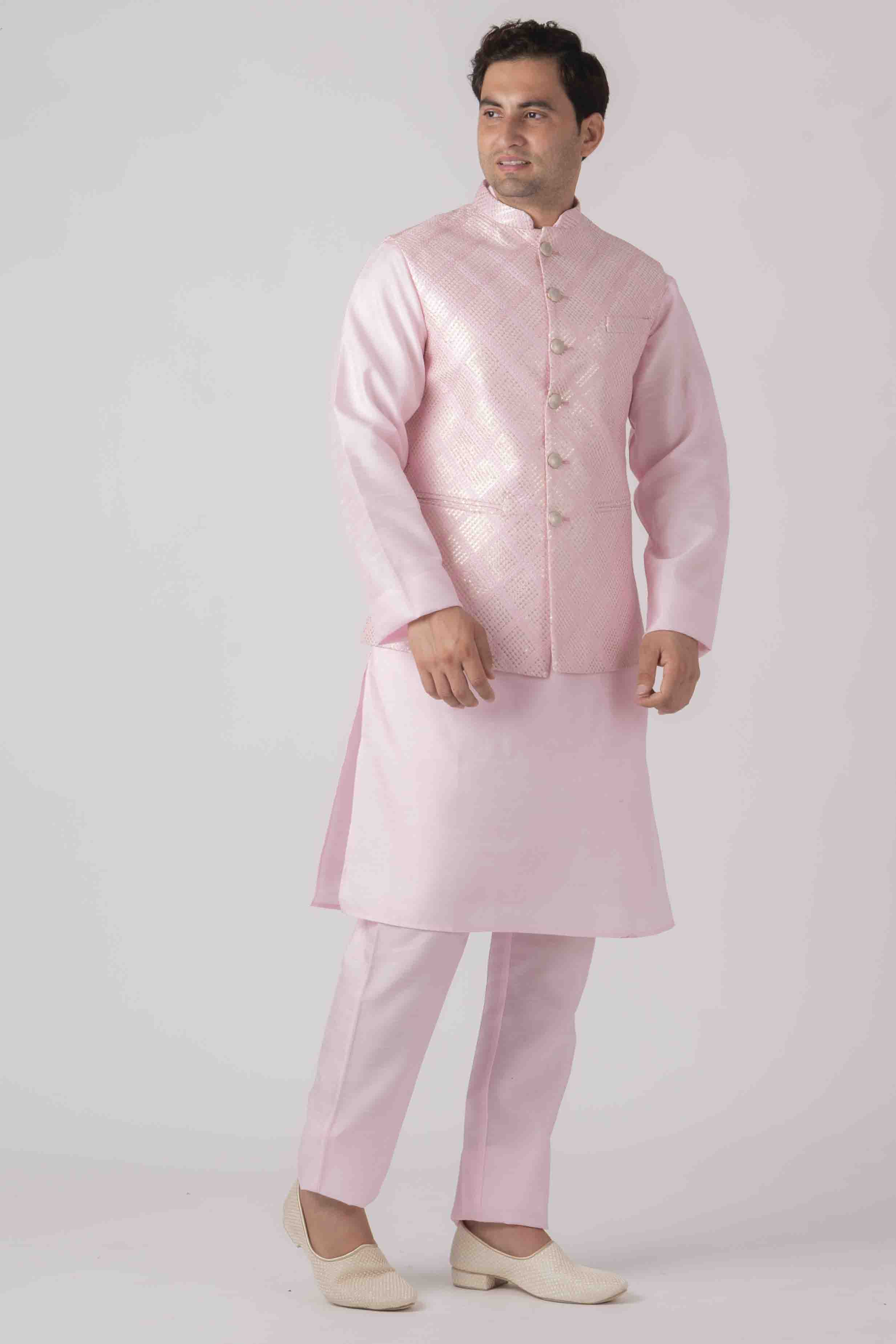 MLS KURTA JAWAHAR SET