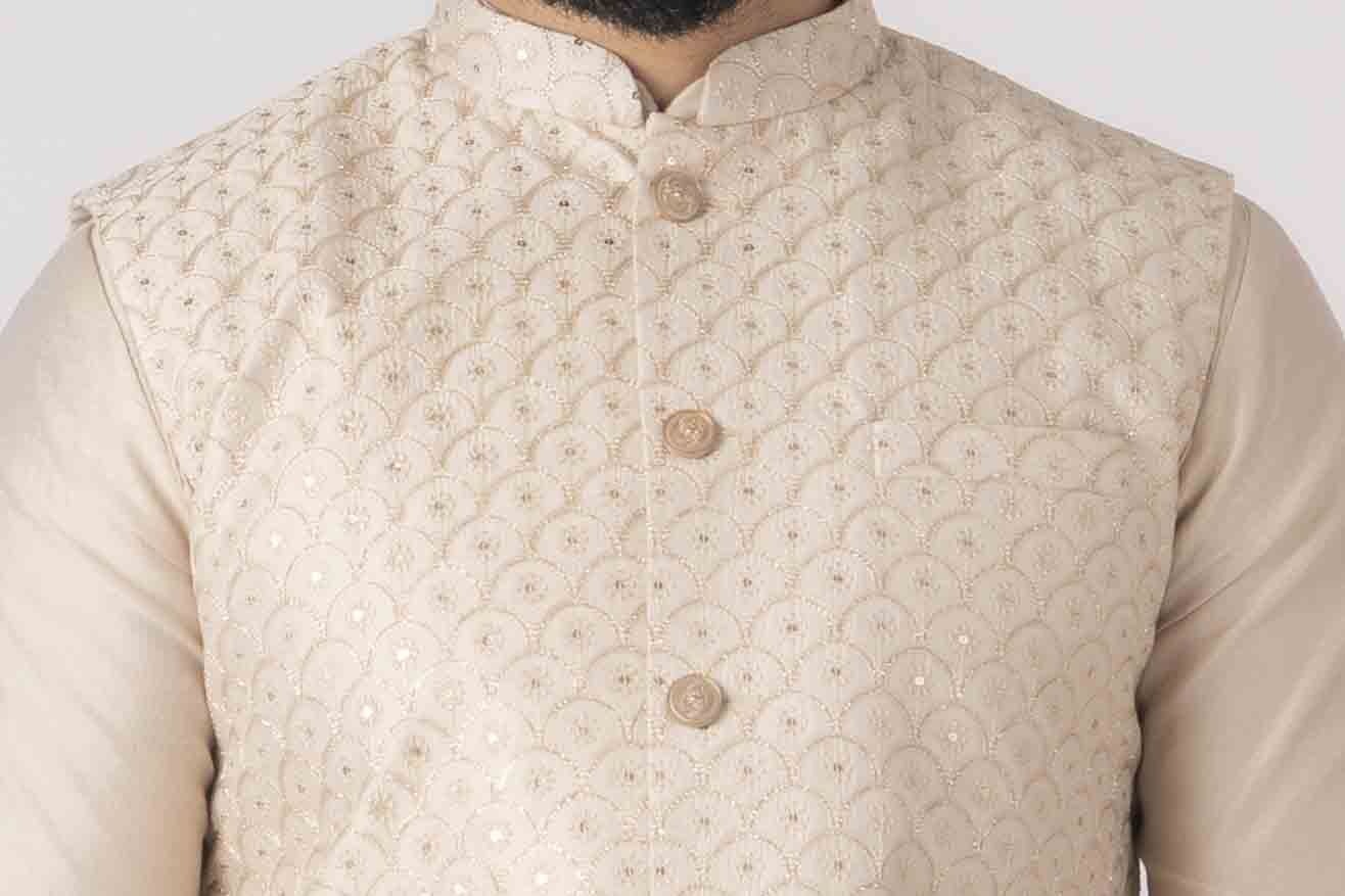 MLS KURTA JAWAHAR SET
