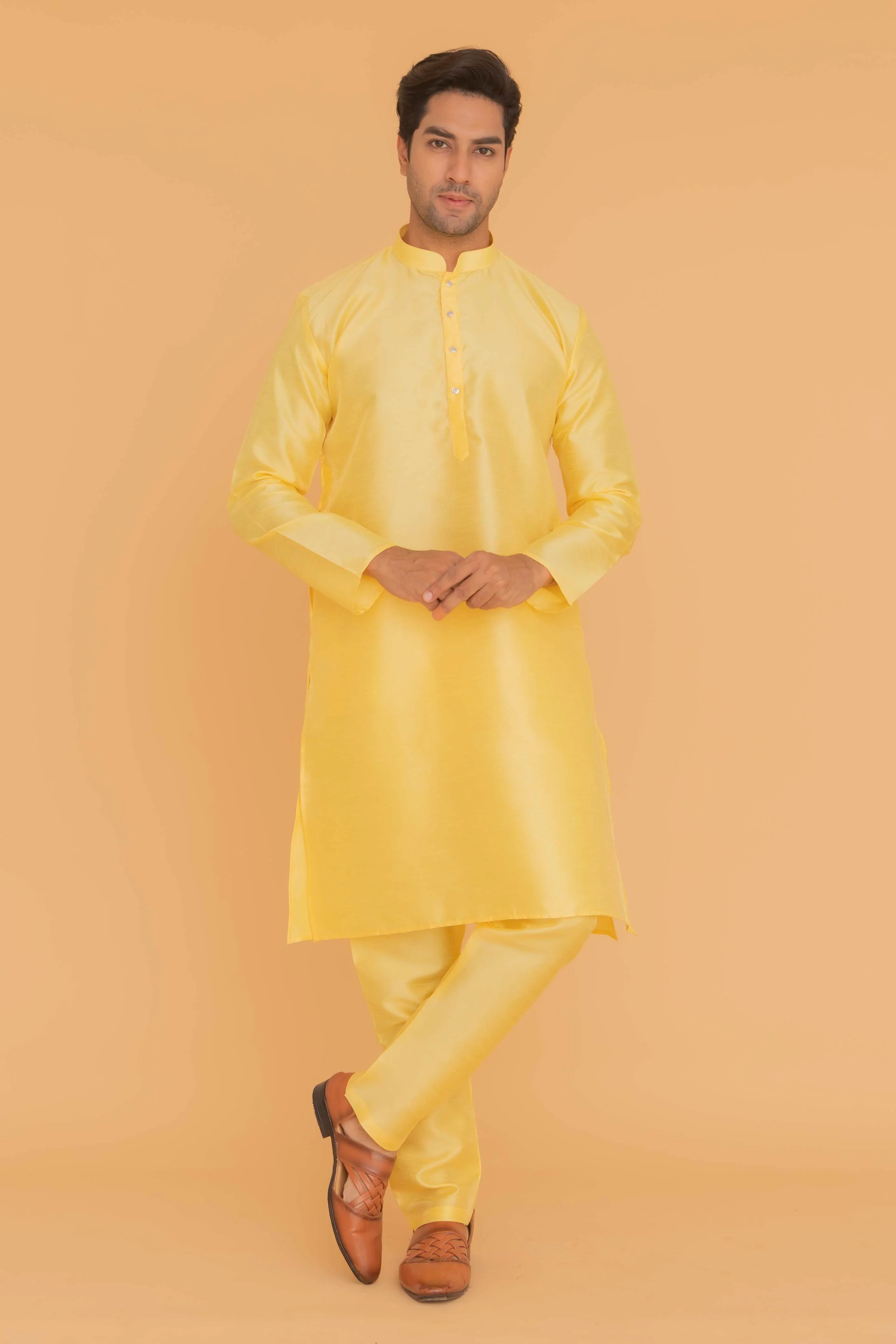 MLS SILK KURTA PAJAMA
