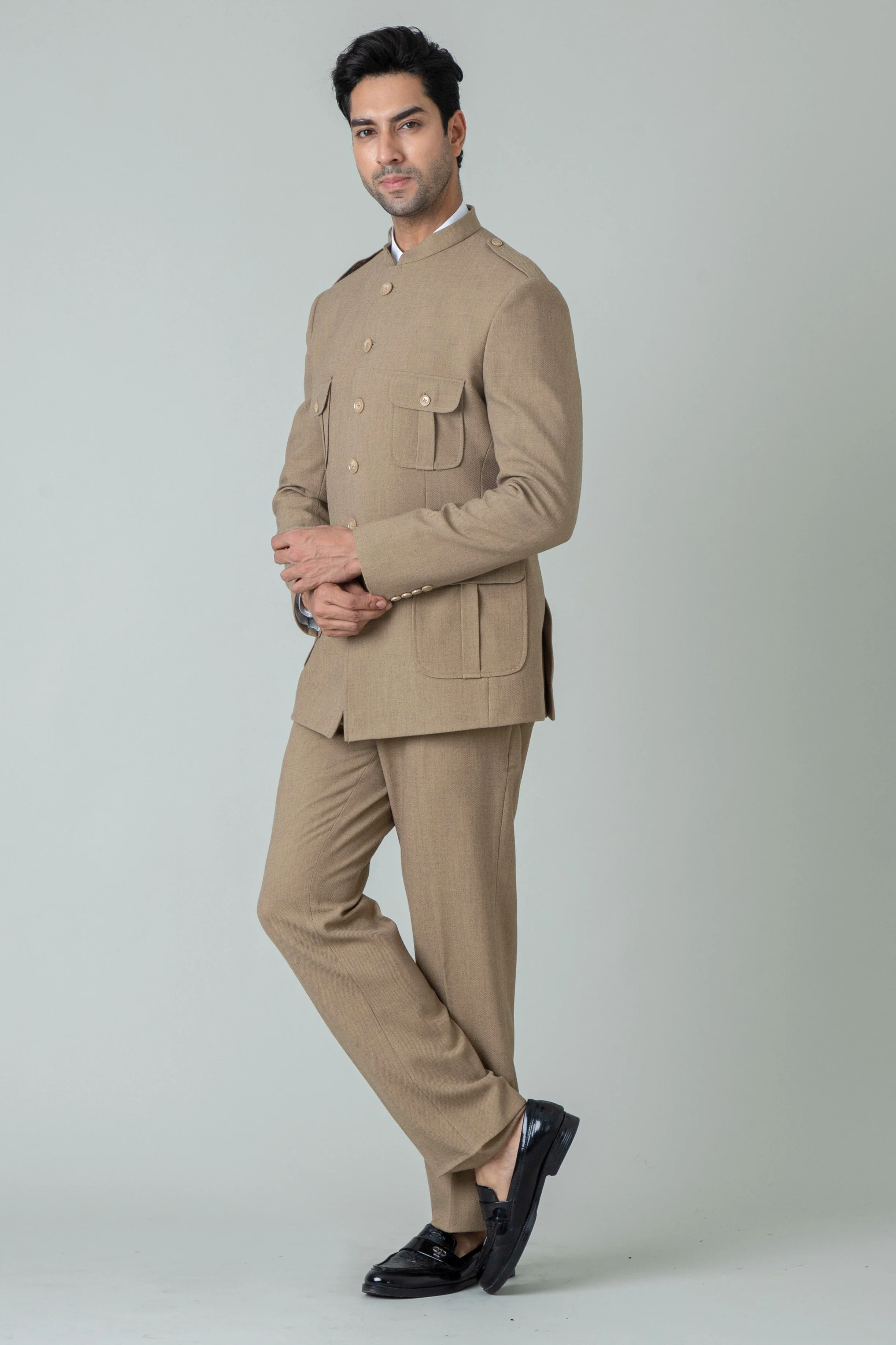 MLS PLAIN JODHPURI SUIT