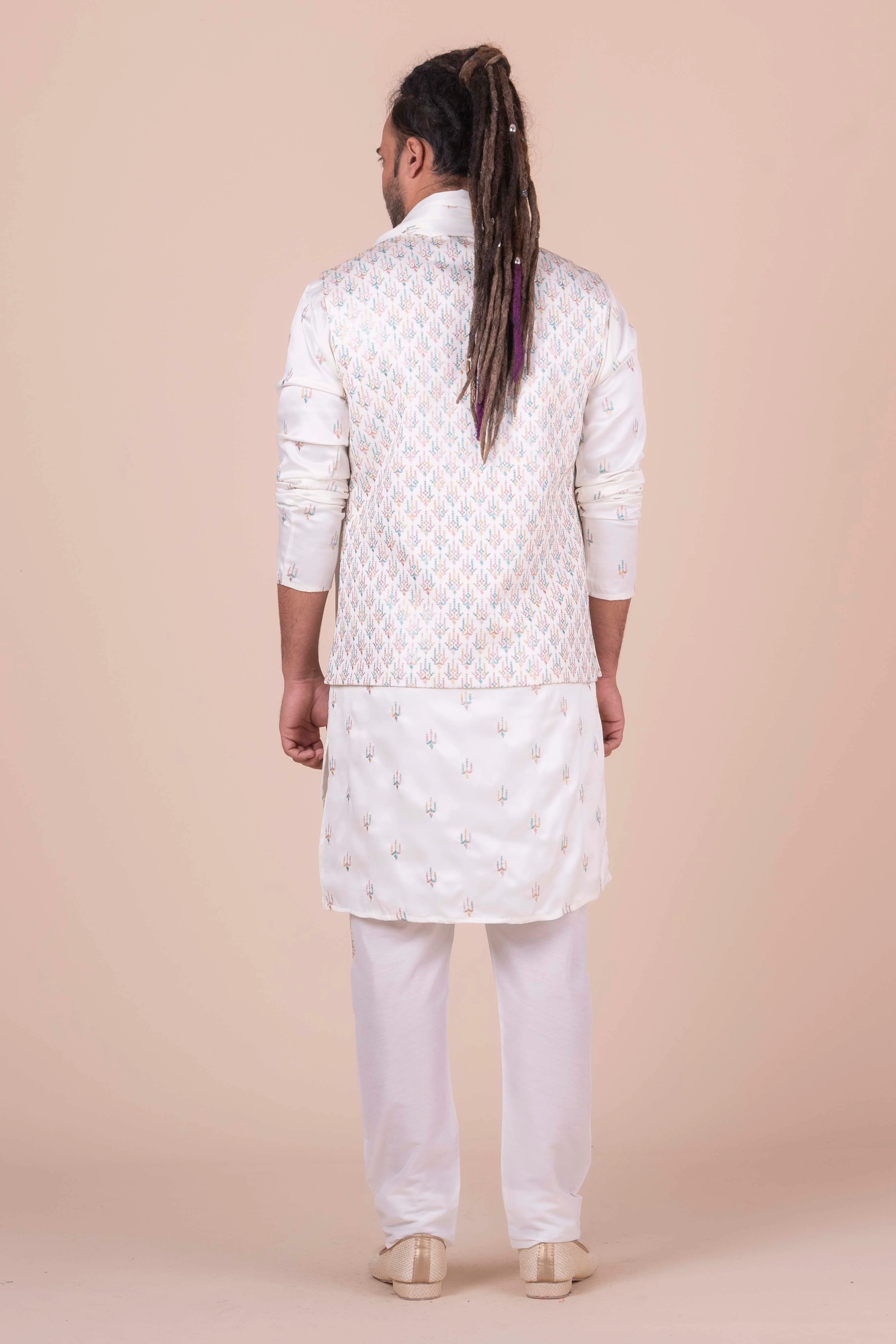 MLS KURTA JAWAHAR SET