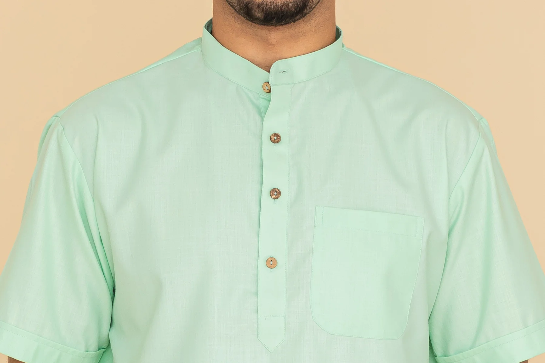 MLS SHORT KURTA HALF SLEEVES