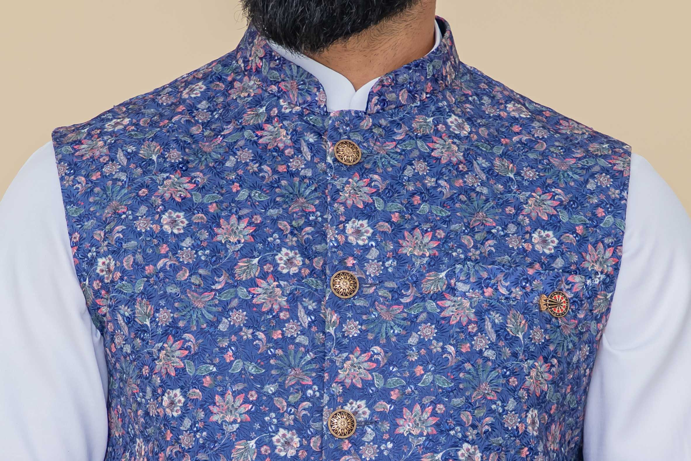 MLS EMBROIDERED JAWAHAR JACKET