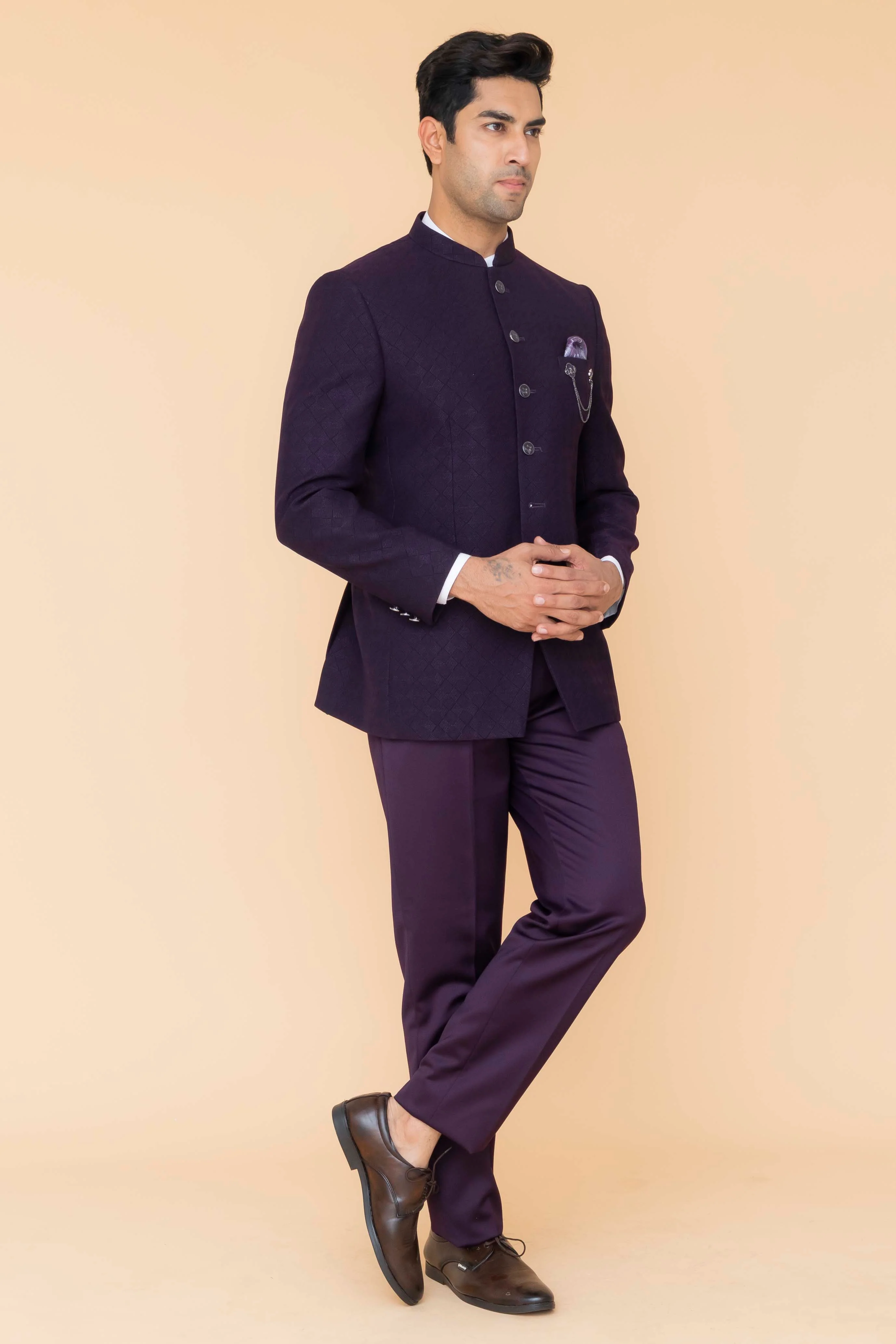 MLS PRINTED JODHPURI SUIT