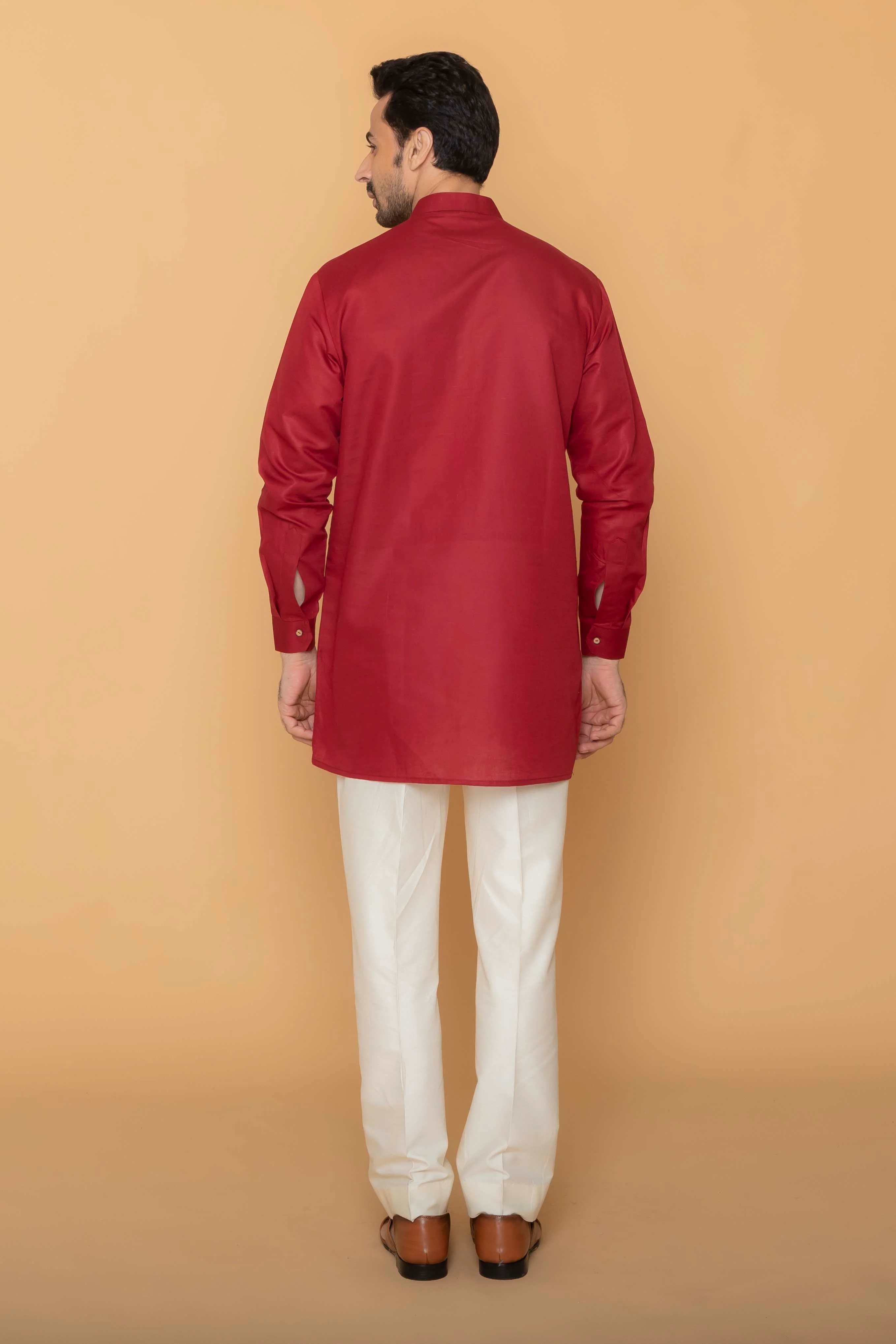 MLS COTTON KURTA ( MID LENGTH)