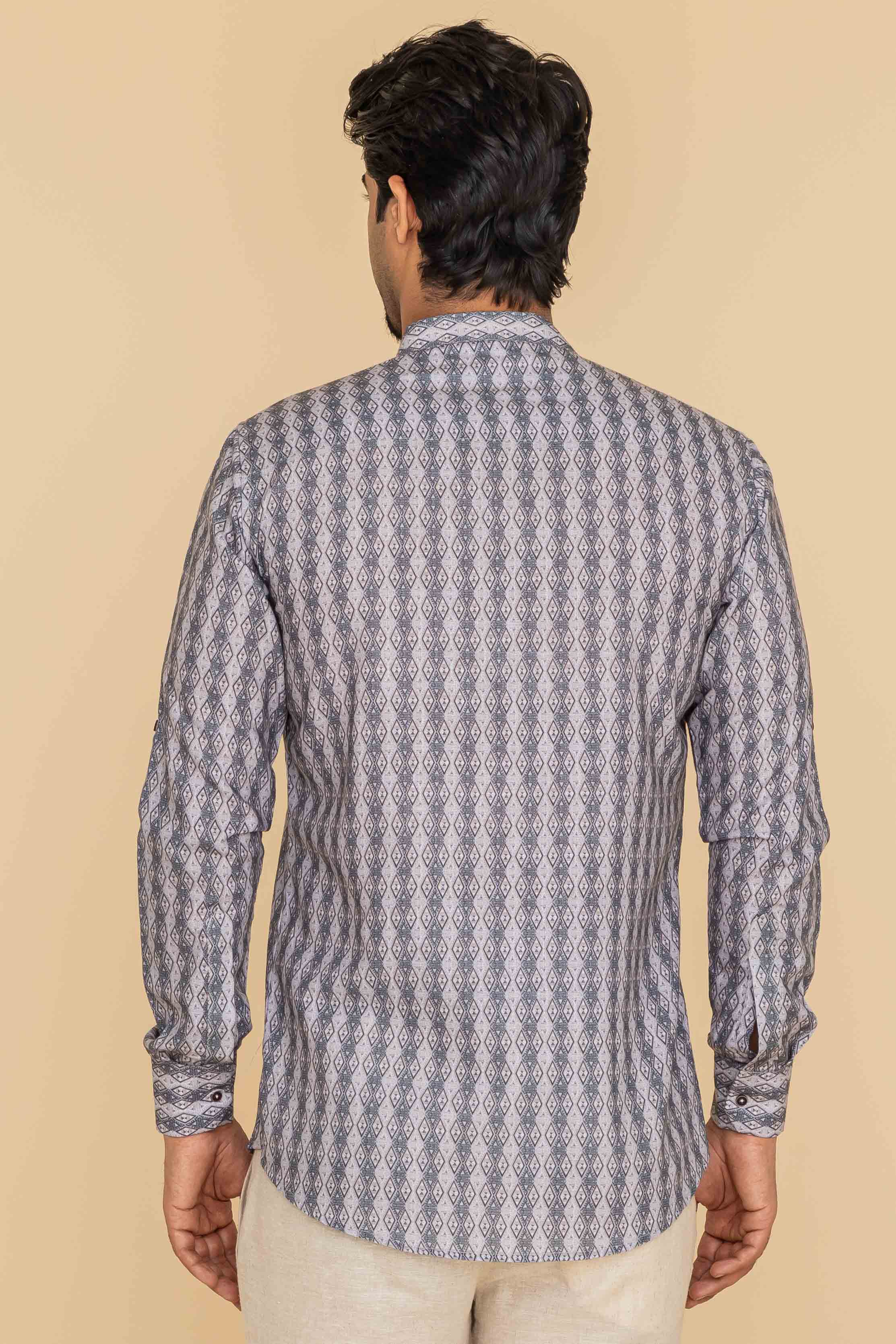MLS SHORT KURTA FULL SLEEVES